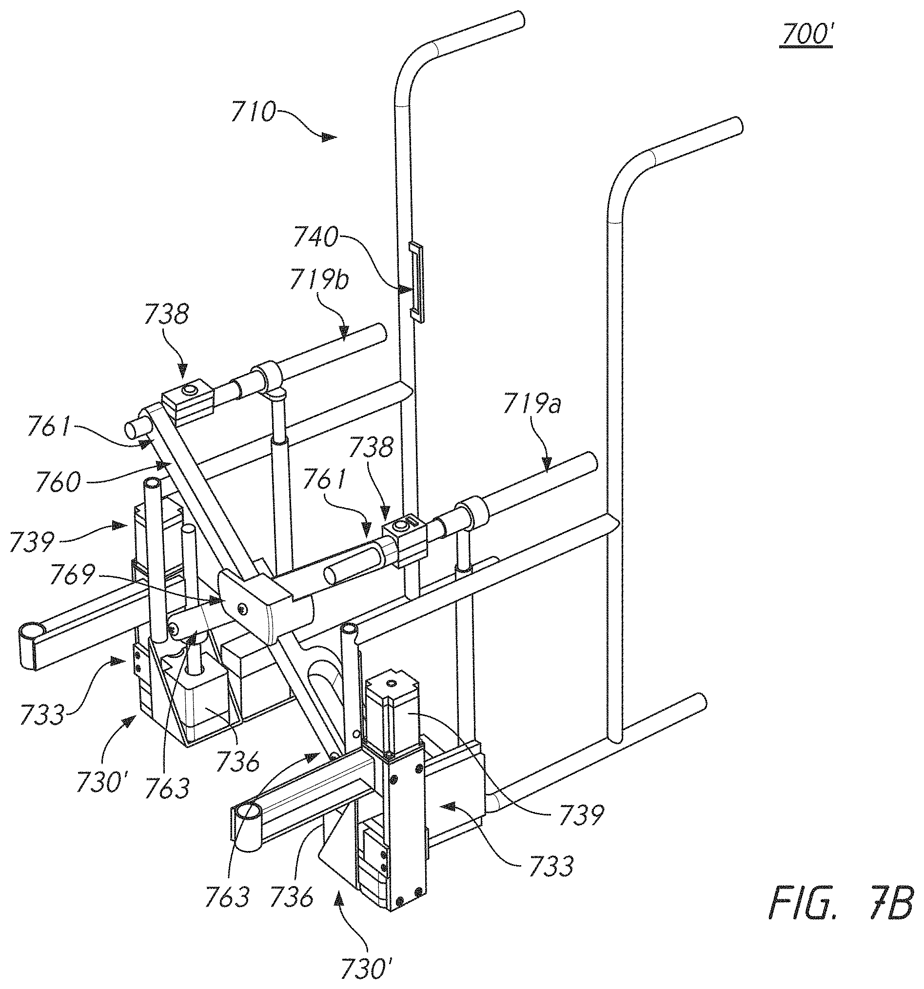 Patent US11793695 Figure 6 – Multifunction toilet wheelchair