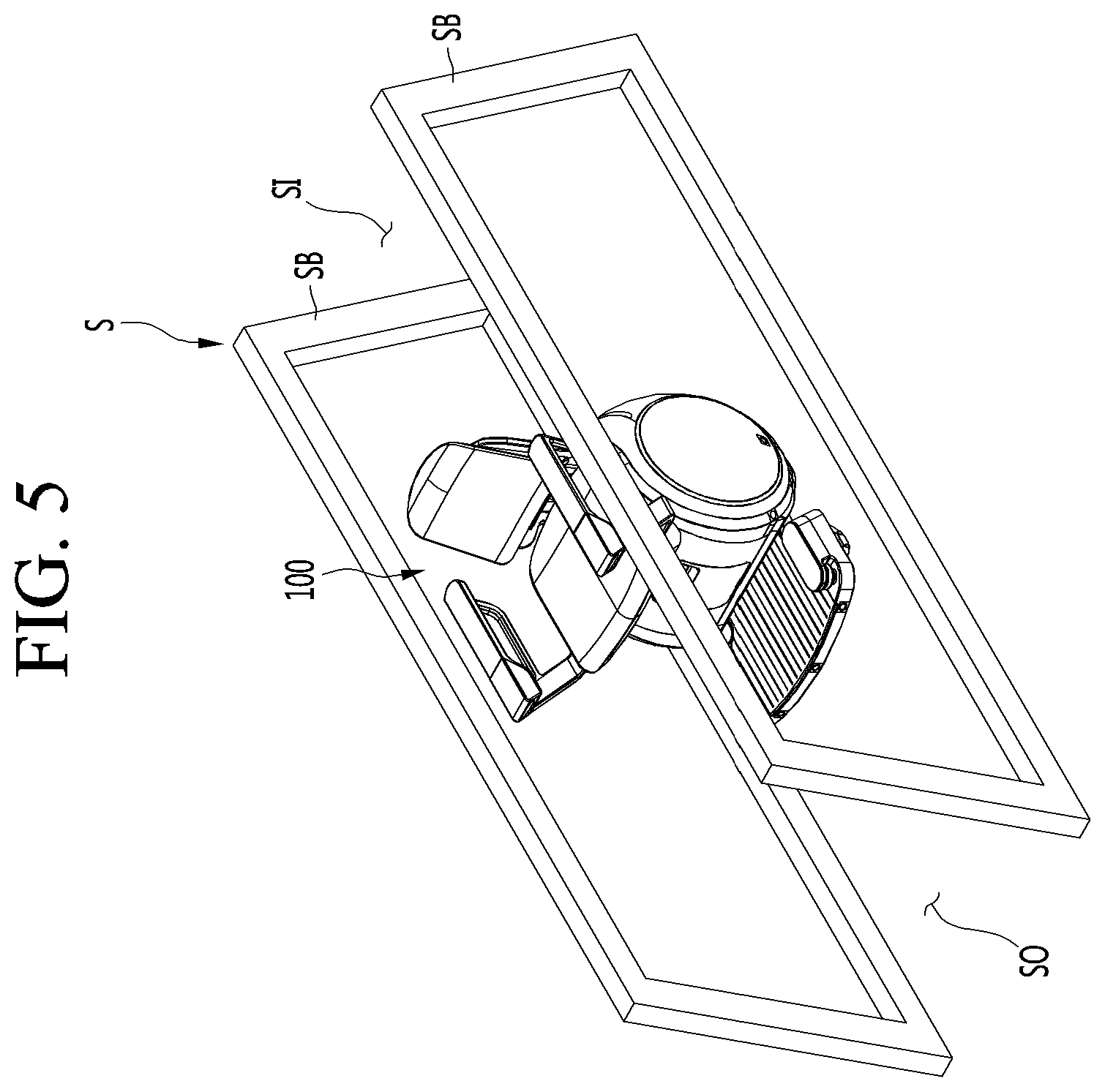 Patent US11793696 Figure 5 – Robot