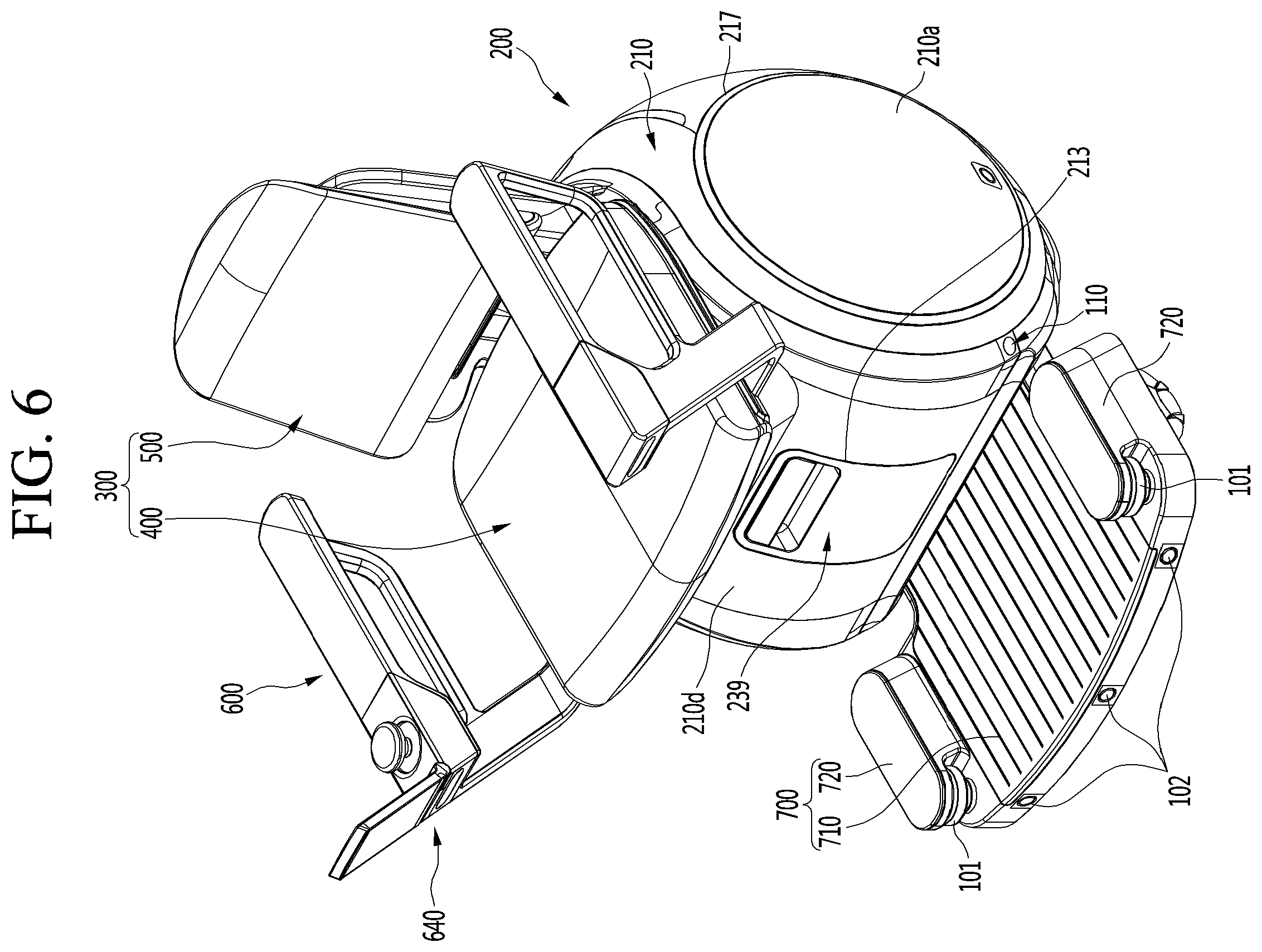 Patent US11793696 Figure 6 – Robot