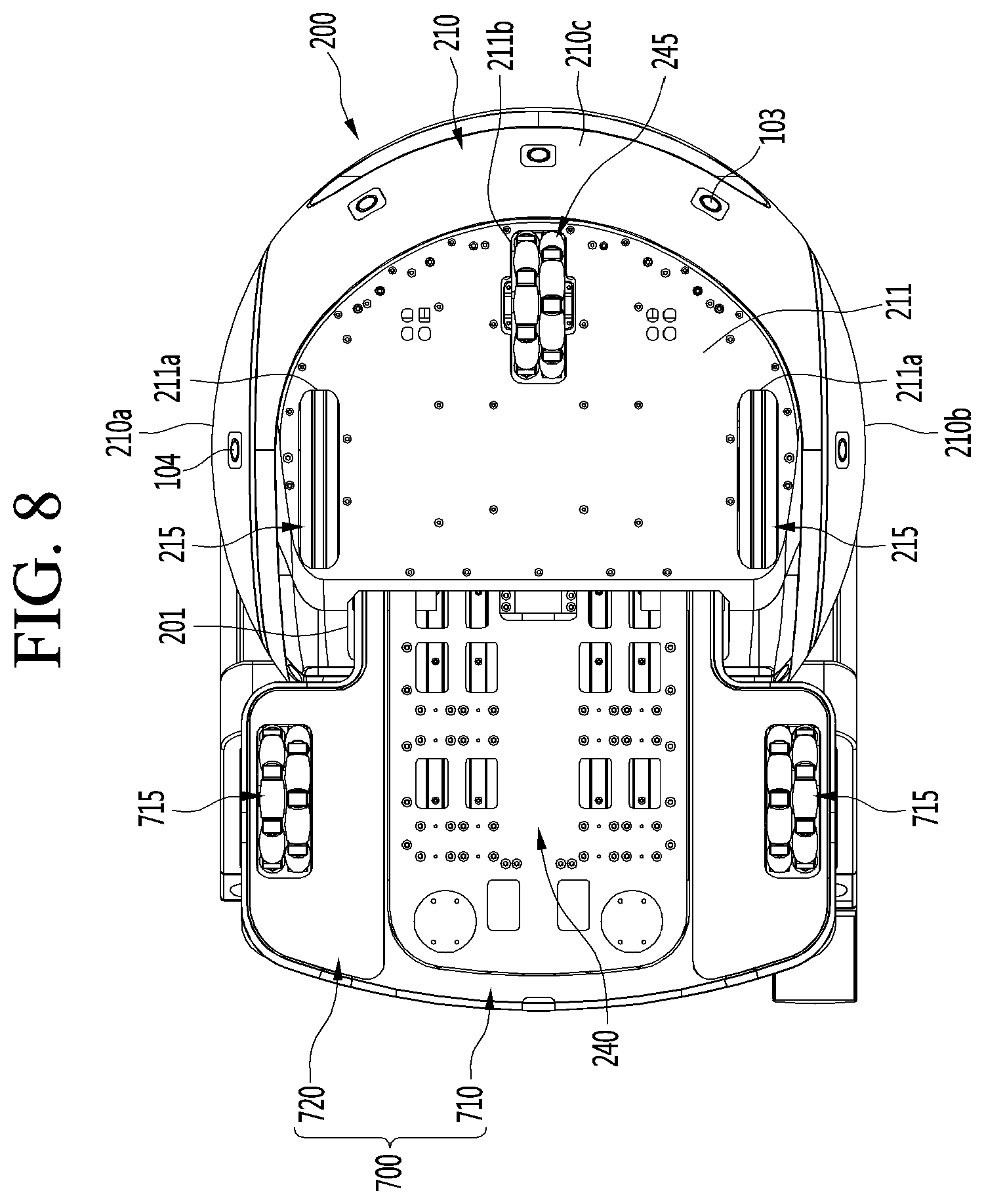 Patent US11793696 Figure 8 – Robot