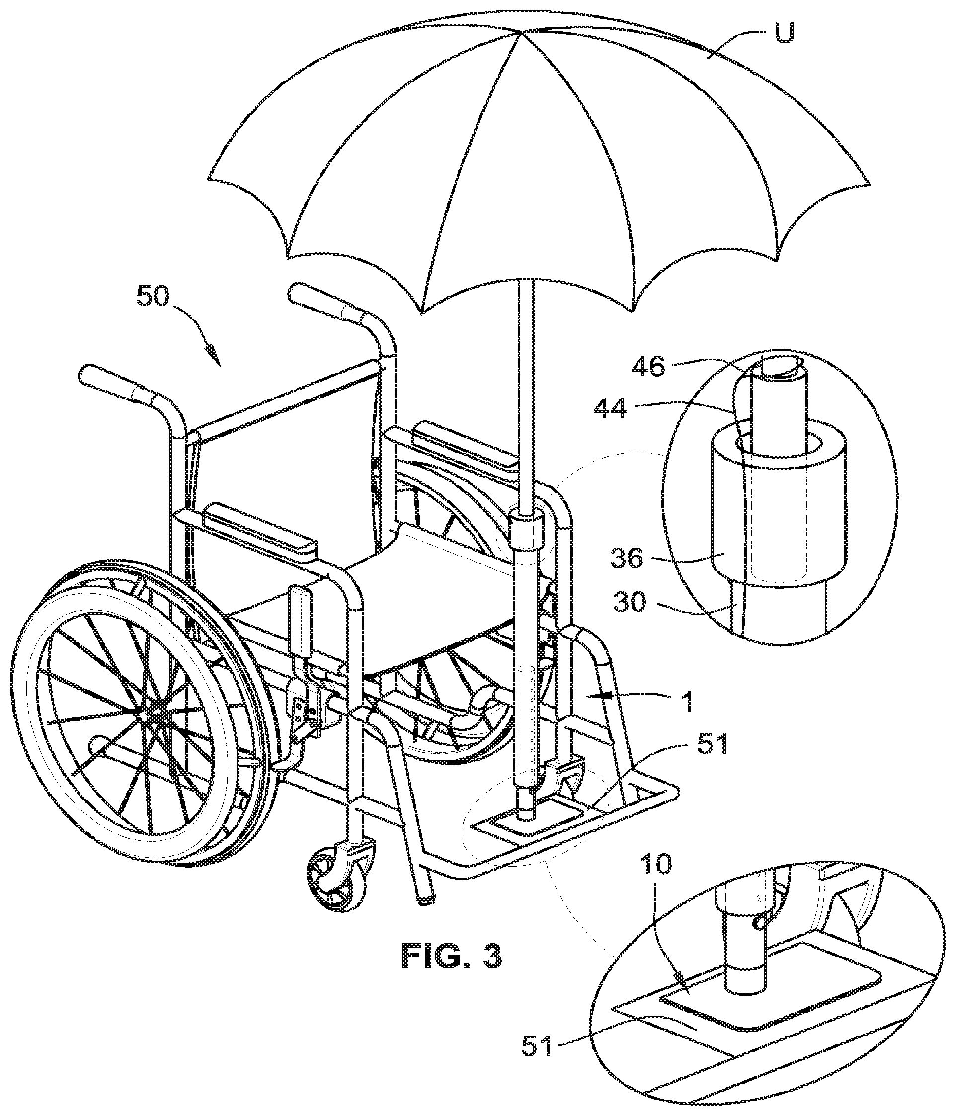 Patent US11793697 Figure 4 – Wheelchair mounting systems and methods of using the same