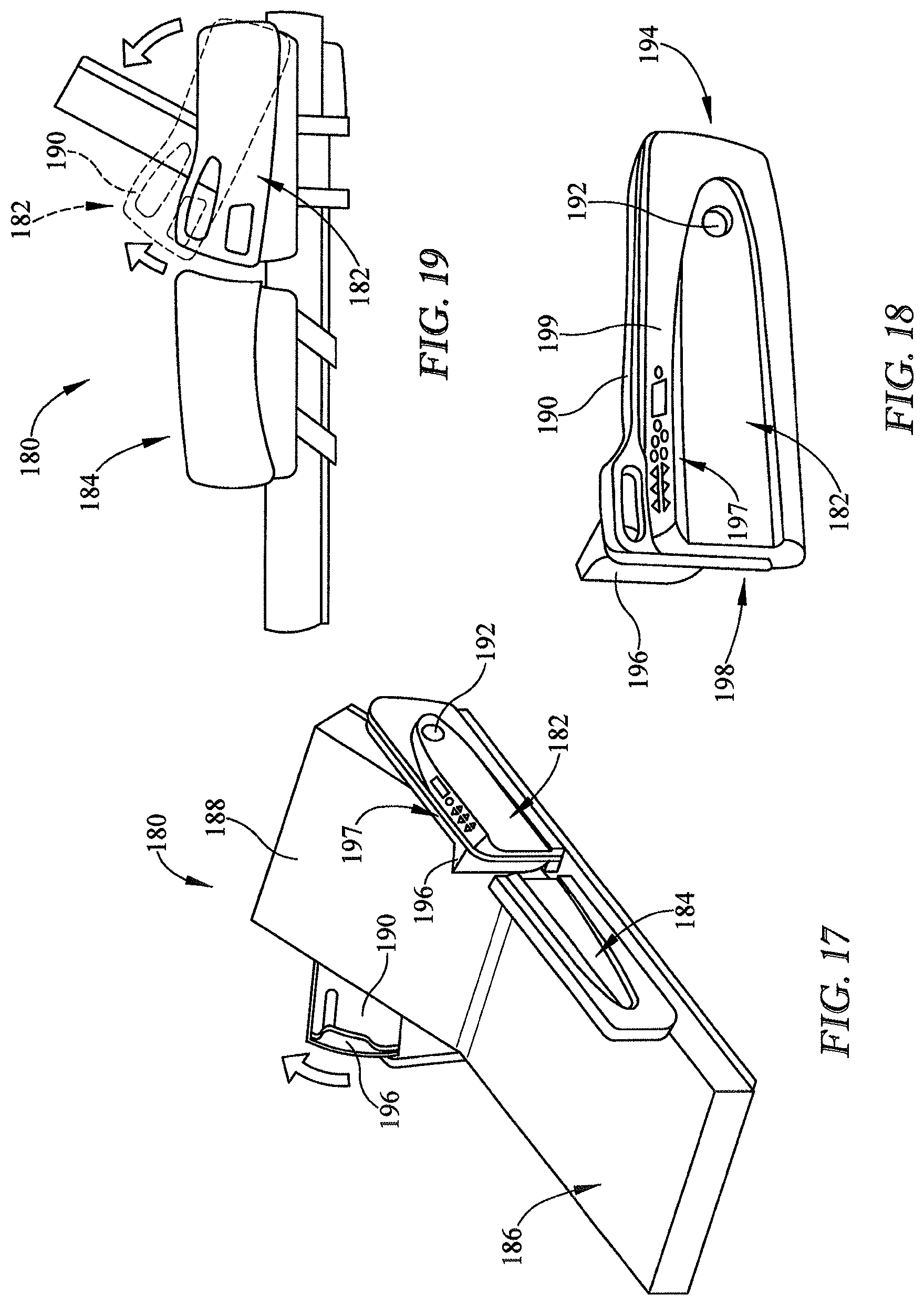 Patent US11793698 Figure 7 – Hospital bed having drainage bag sensor
