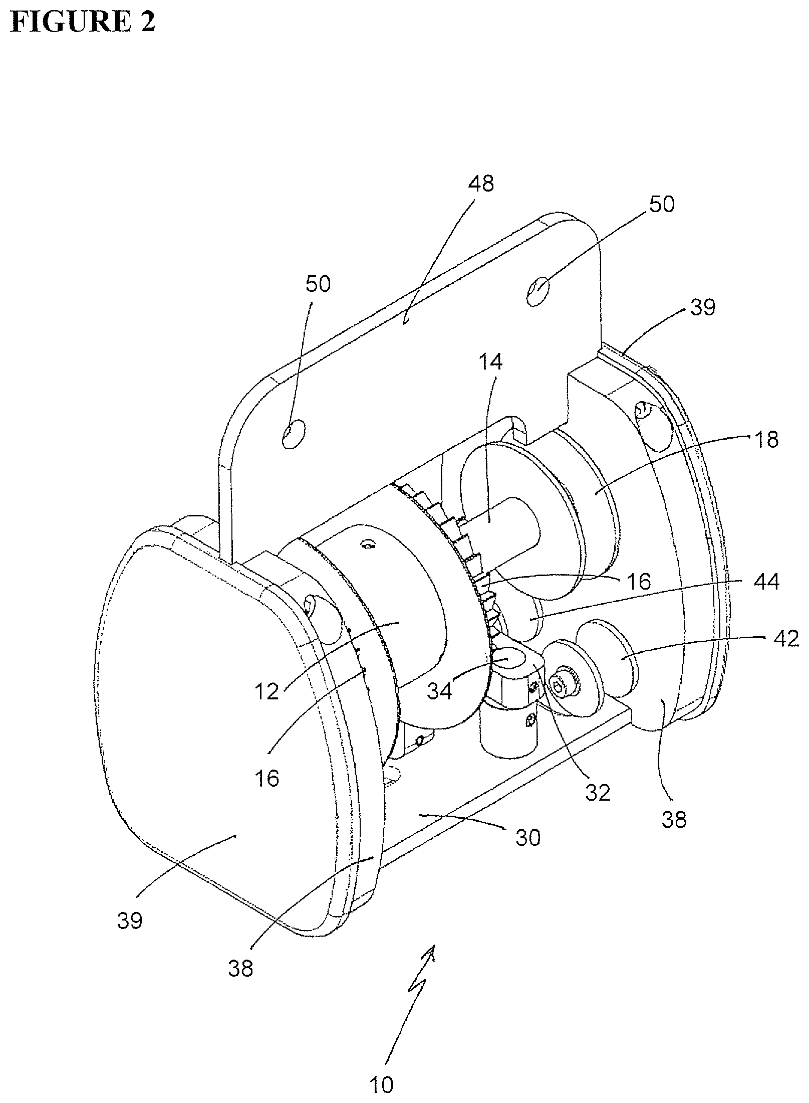 Patent US11793701 Figure 2 – Device for bearing the weight of a load