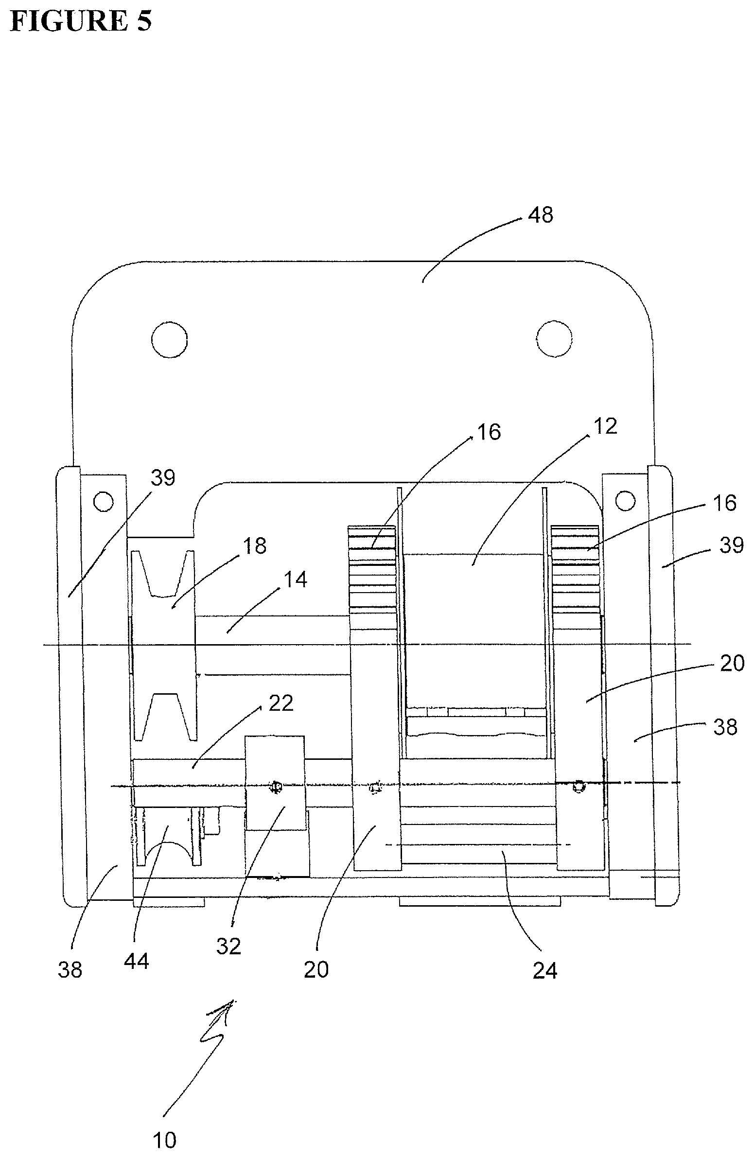 Patent US11793701 Figure 5 – Device for bearing the weight of a load
