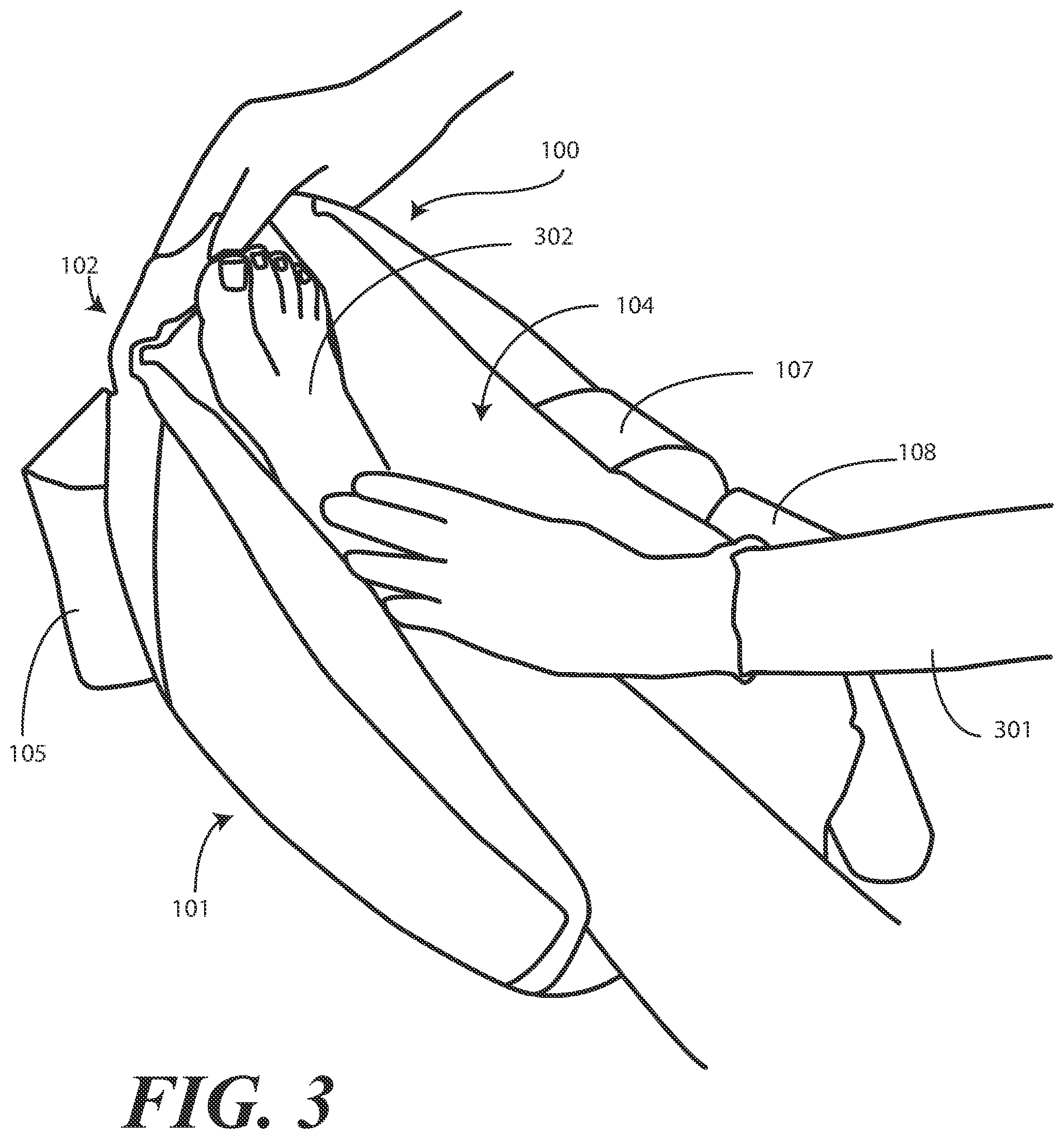 Patent US11793710 Figure 3 – Heel protector and corresponding rehabilitation systems and methods for using the same