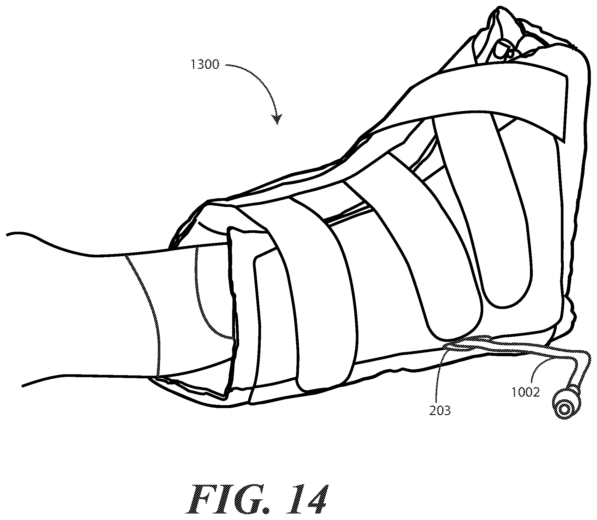 Patent US11793710 Figure 14 – Heel protector and corresponding rehabilitation systems and methods for using the same