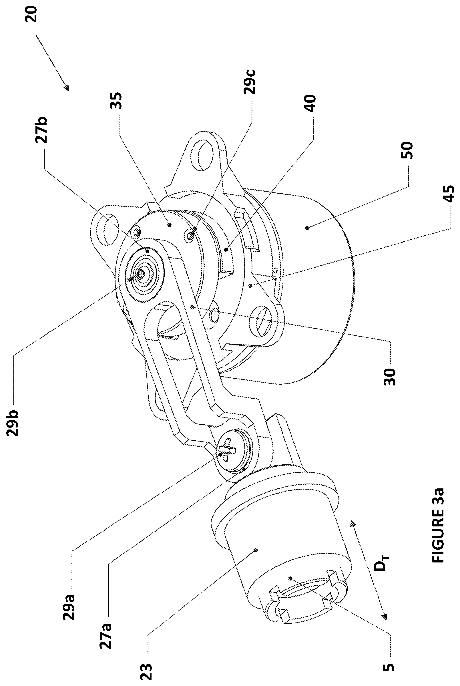 Patent US11793713 Figure 3 – Percussion massager having variable and selectable stroke length