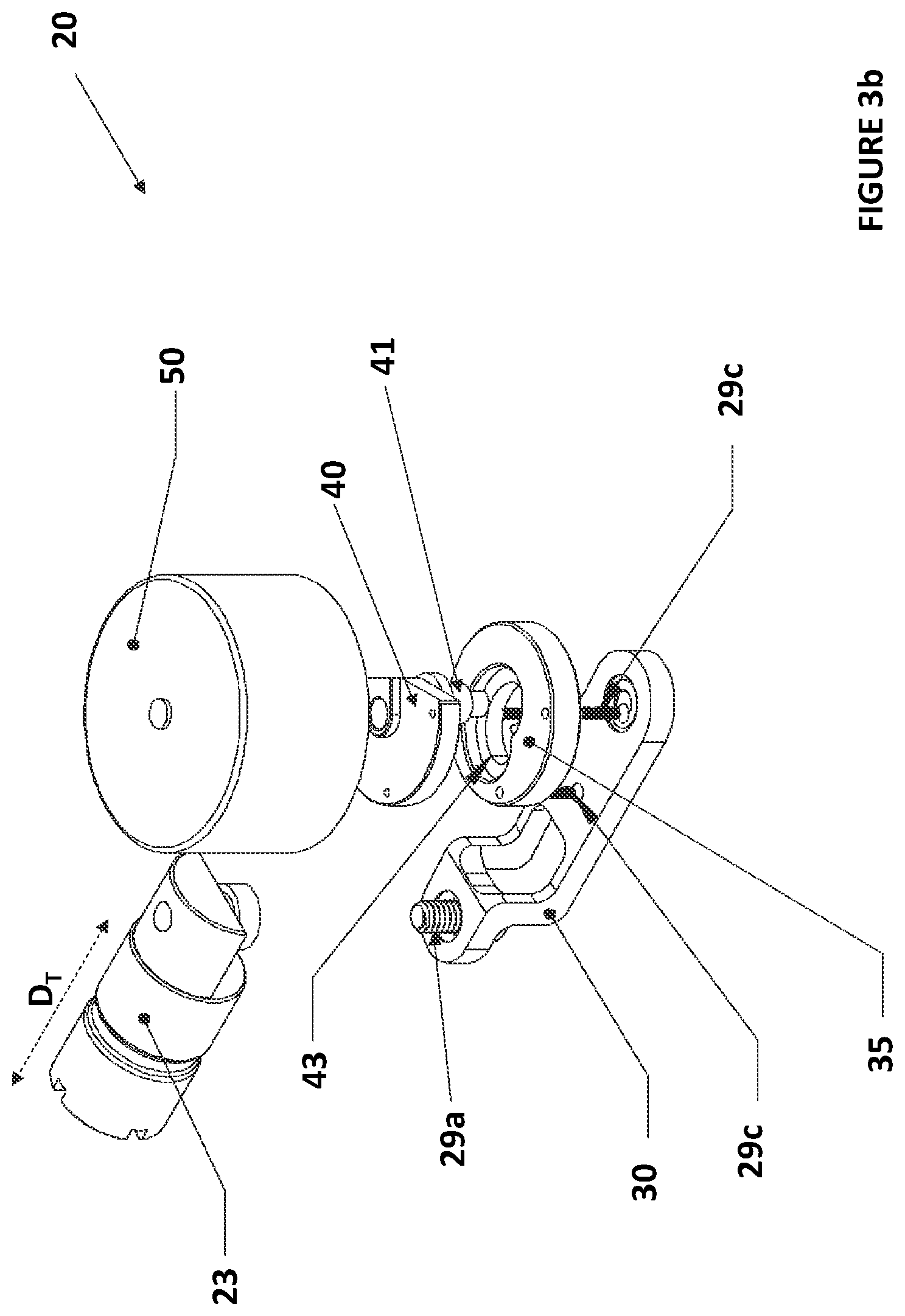 Patent US11793713 Figure 4 – Percussion massager having variable and selectable stroke length