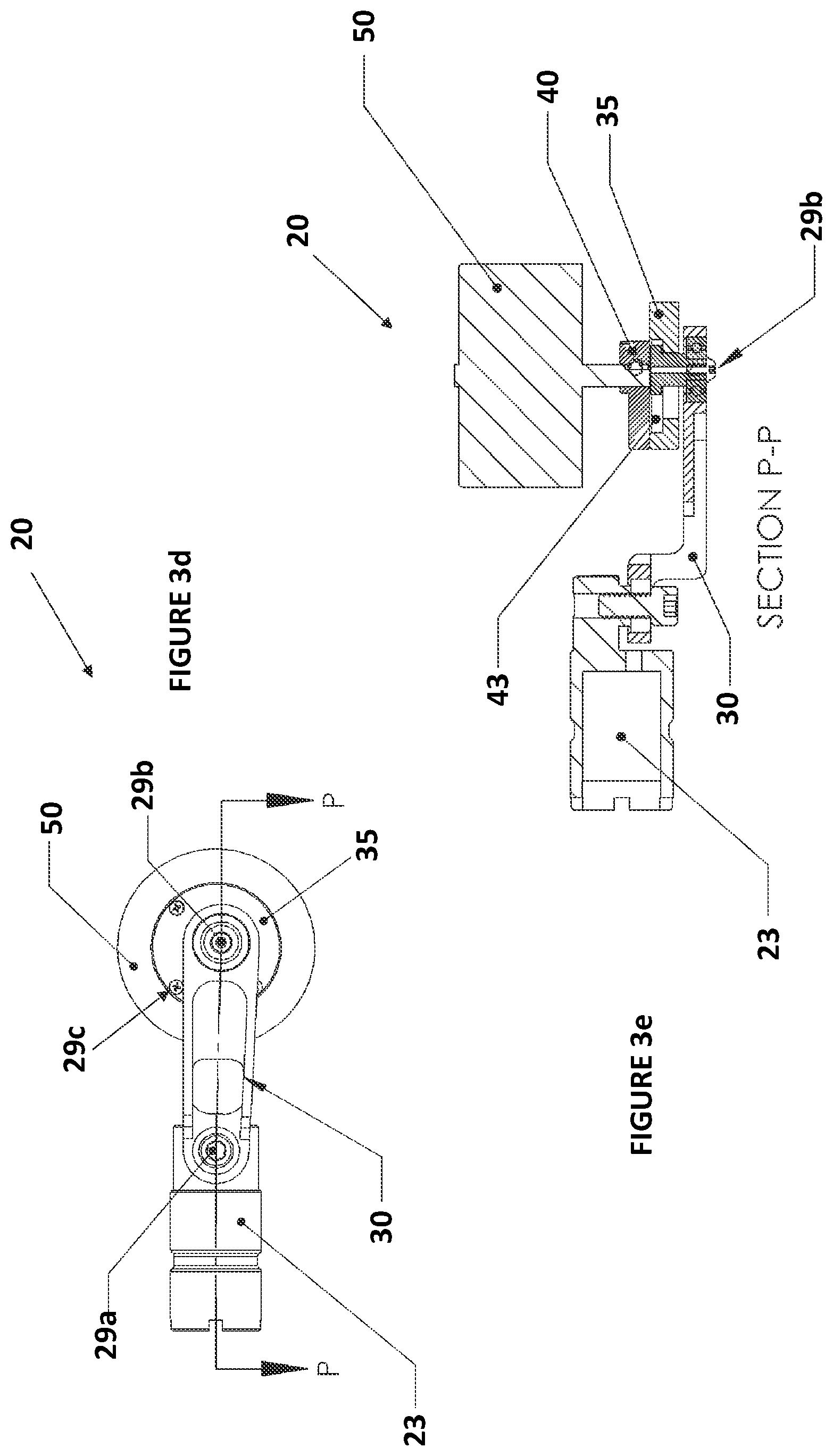 Patent US11793713 Figure 6 – Percussion massager having variable and selectable stroke length