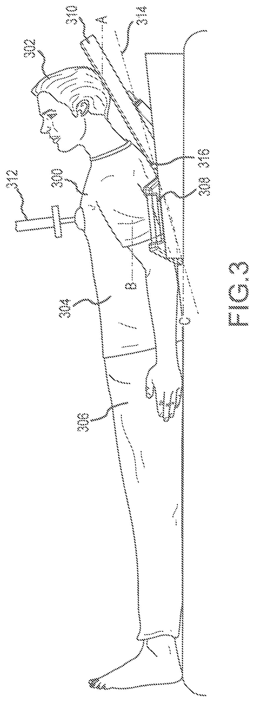 Patent US11793714 Figure 3 – Support devices for head up cardiopulmonary resuscitation