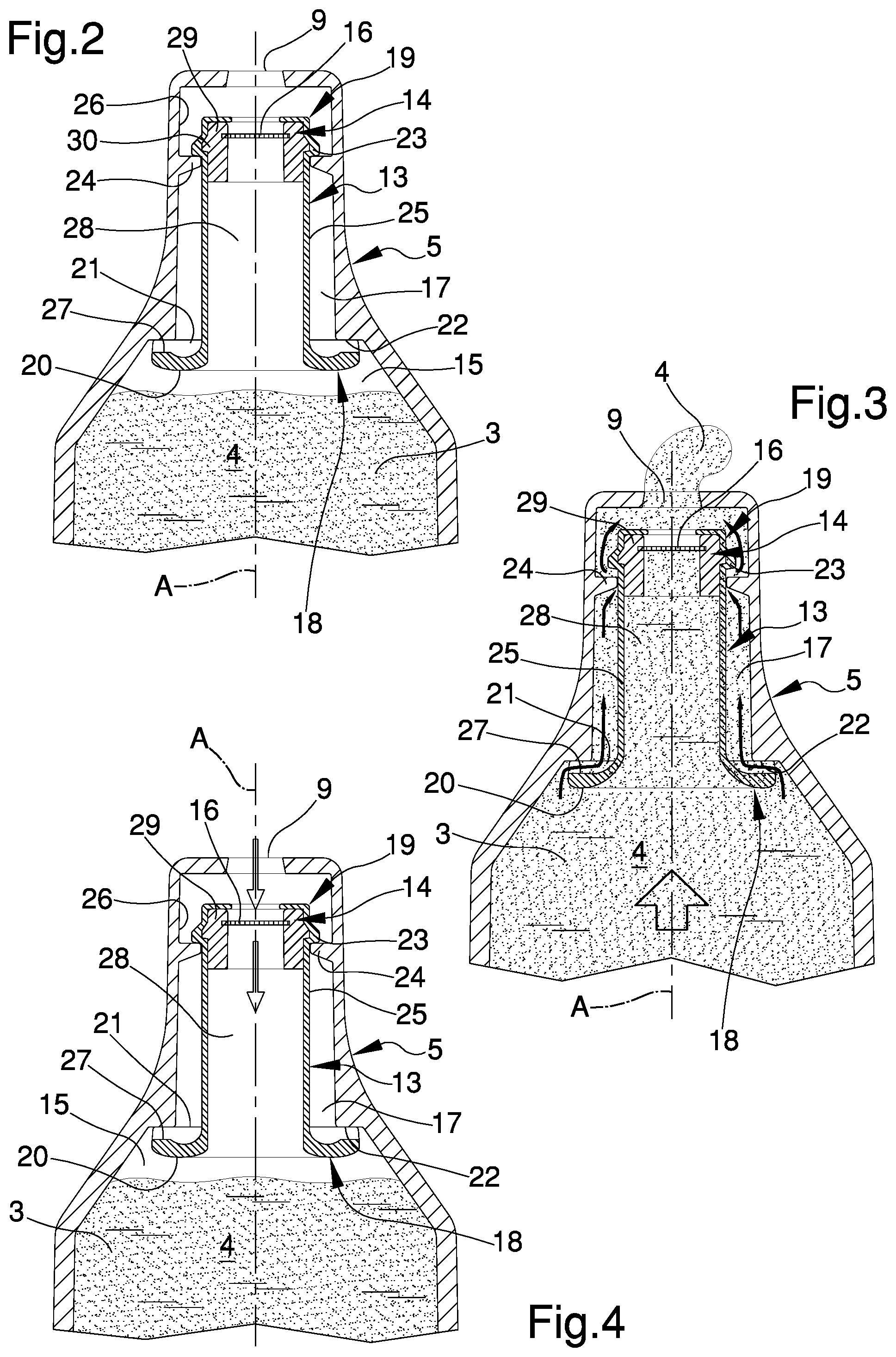 Patent US11793718 Figure 2 – Container, particularly for medical products, pharmaceuticals, cosmetics, food or the like
