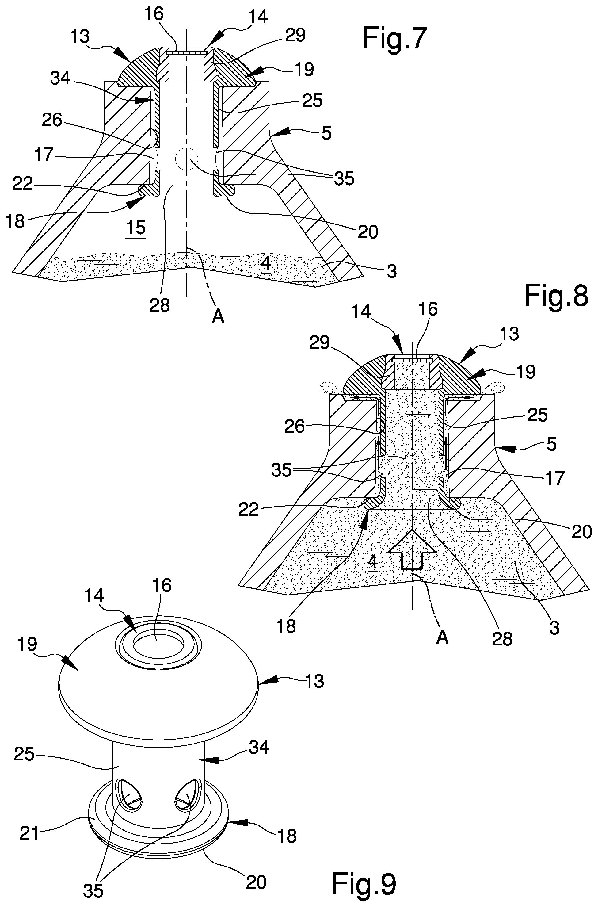 Patent US11793718 Figure 4 – Container, particularly for medical products, pharmaceuticals, cosmetics, food or the like