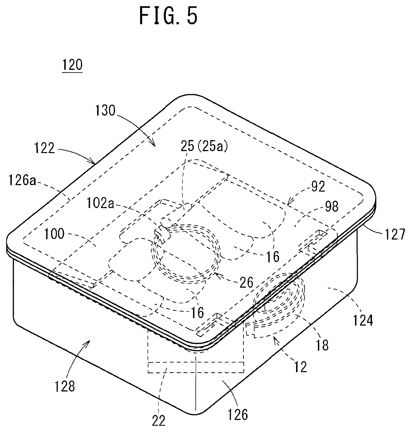 Patent US11793720 Figure 5 – Medical bag hanger and blood collection device package