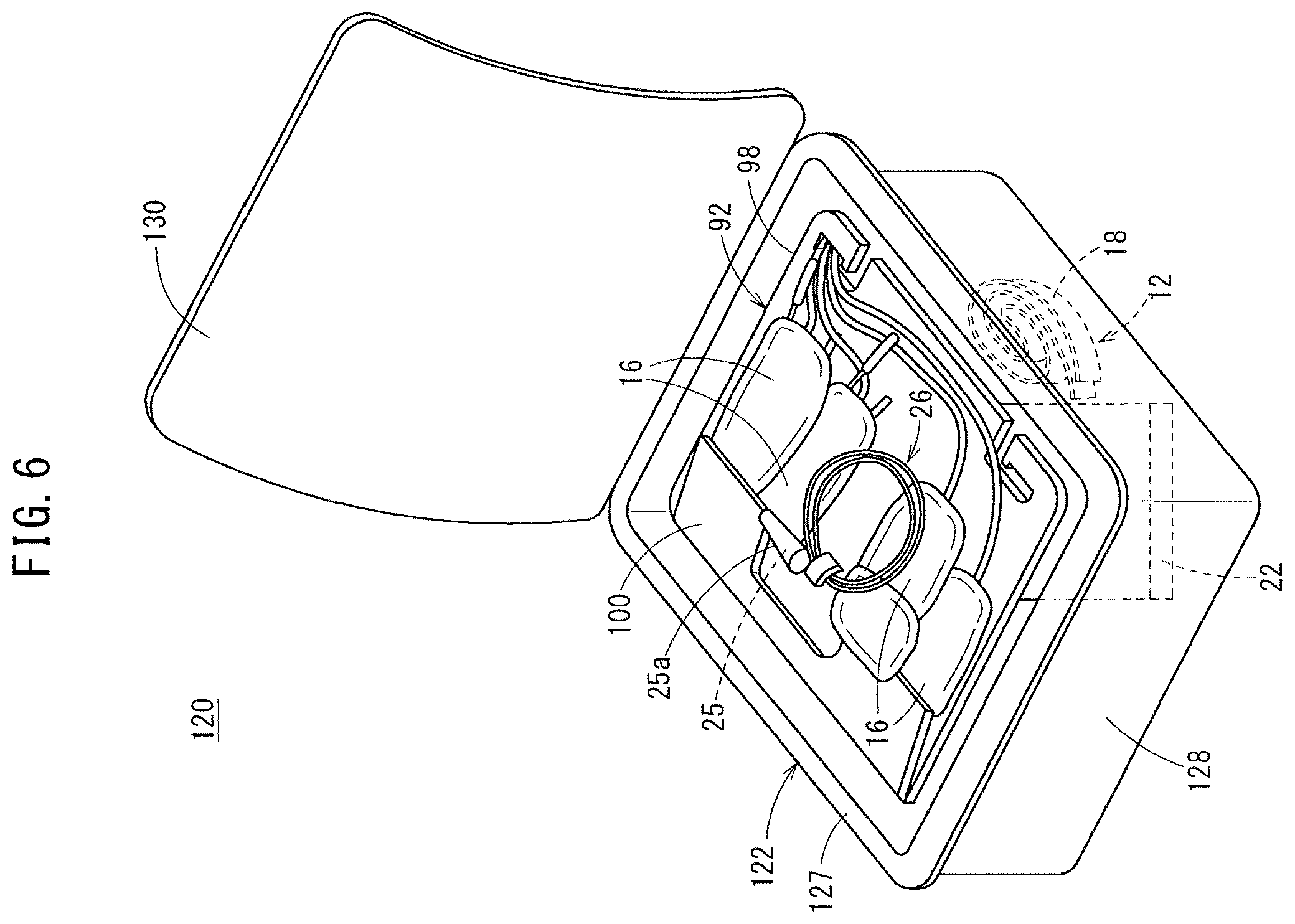 Patent US11793720 Figure 6 – Medical bag hanger and blood collection device package