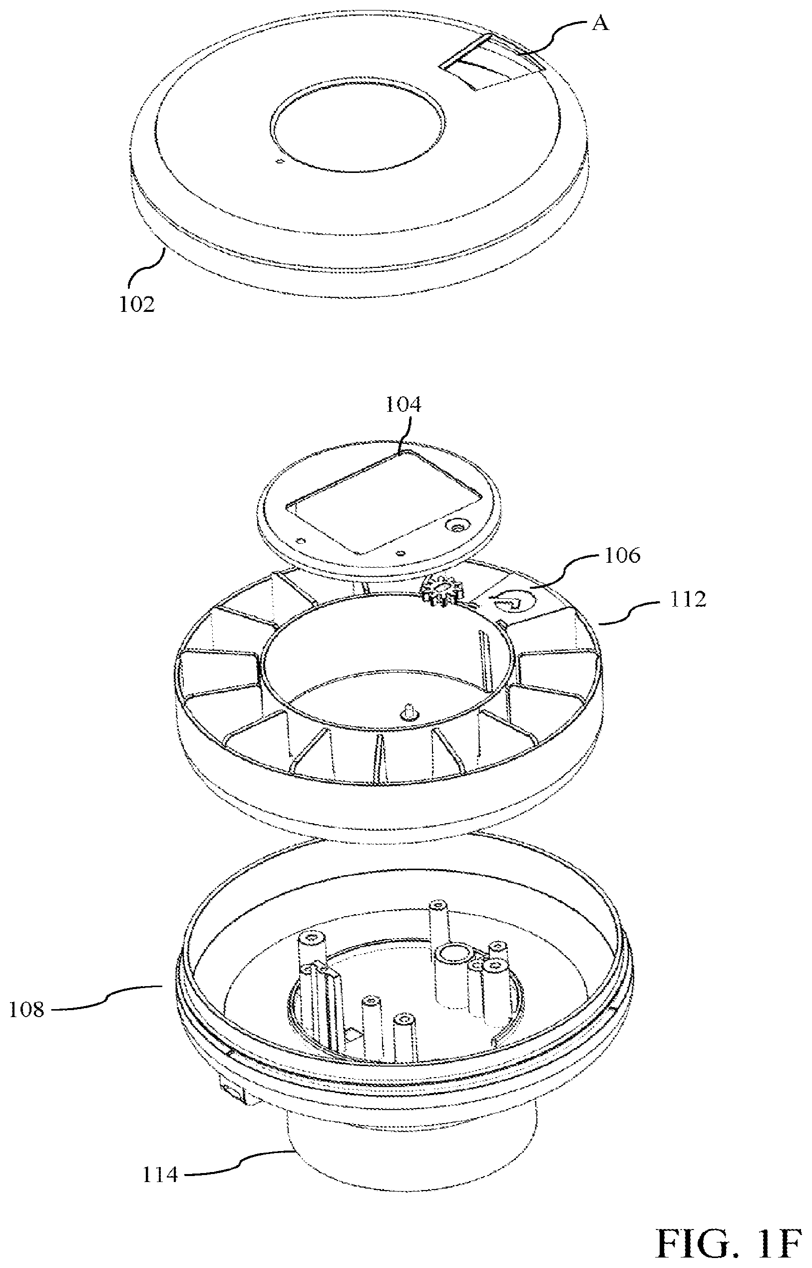 Patent US11793726 Figure 5 – Automatic pill dispenser and methods for automatic pill dispensing