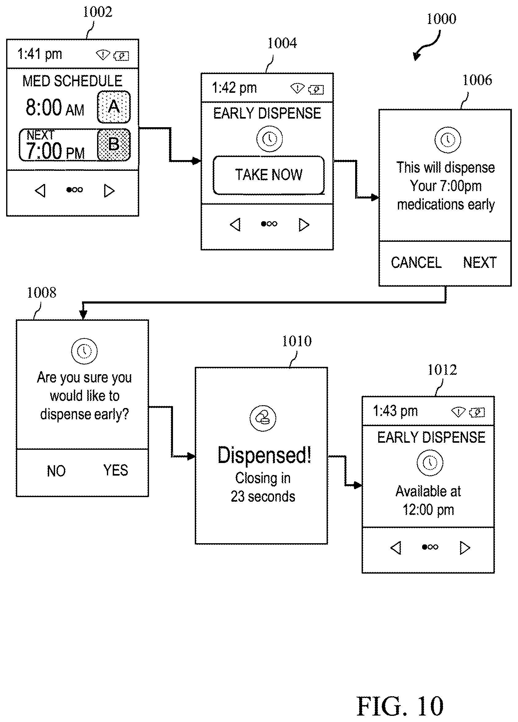 Patent US11793726 Figure 17 – Automatic pill dispenser and methods for automatic pill dispensing
