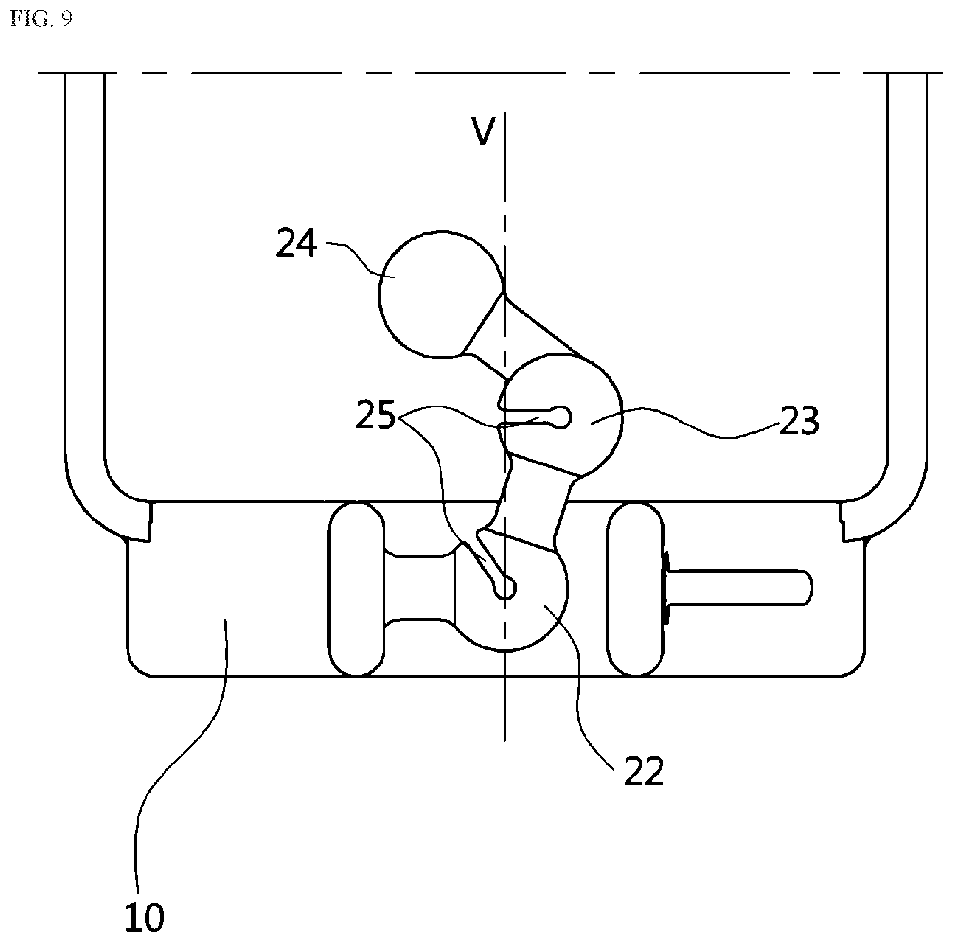 Patent US11793729 Figure 9 – Teether with wristband