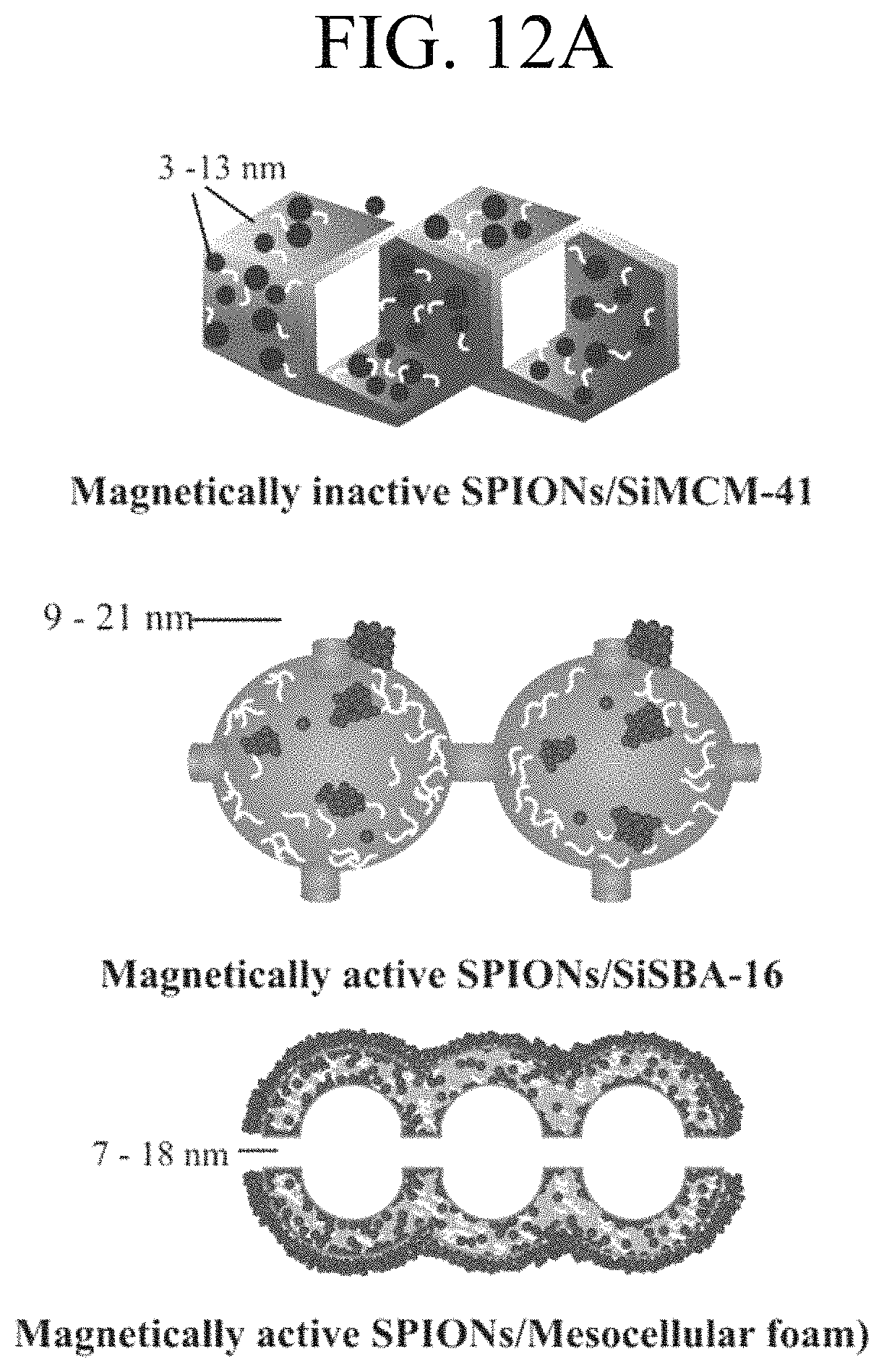 Patent US11793892 Figure 13 – Nanosilica carrier with spions and a curcuminoid