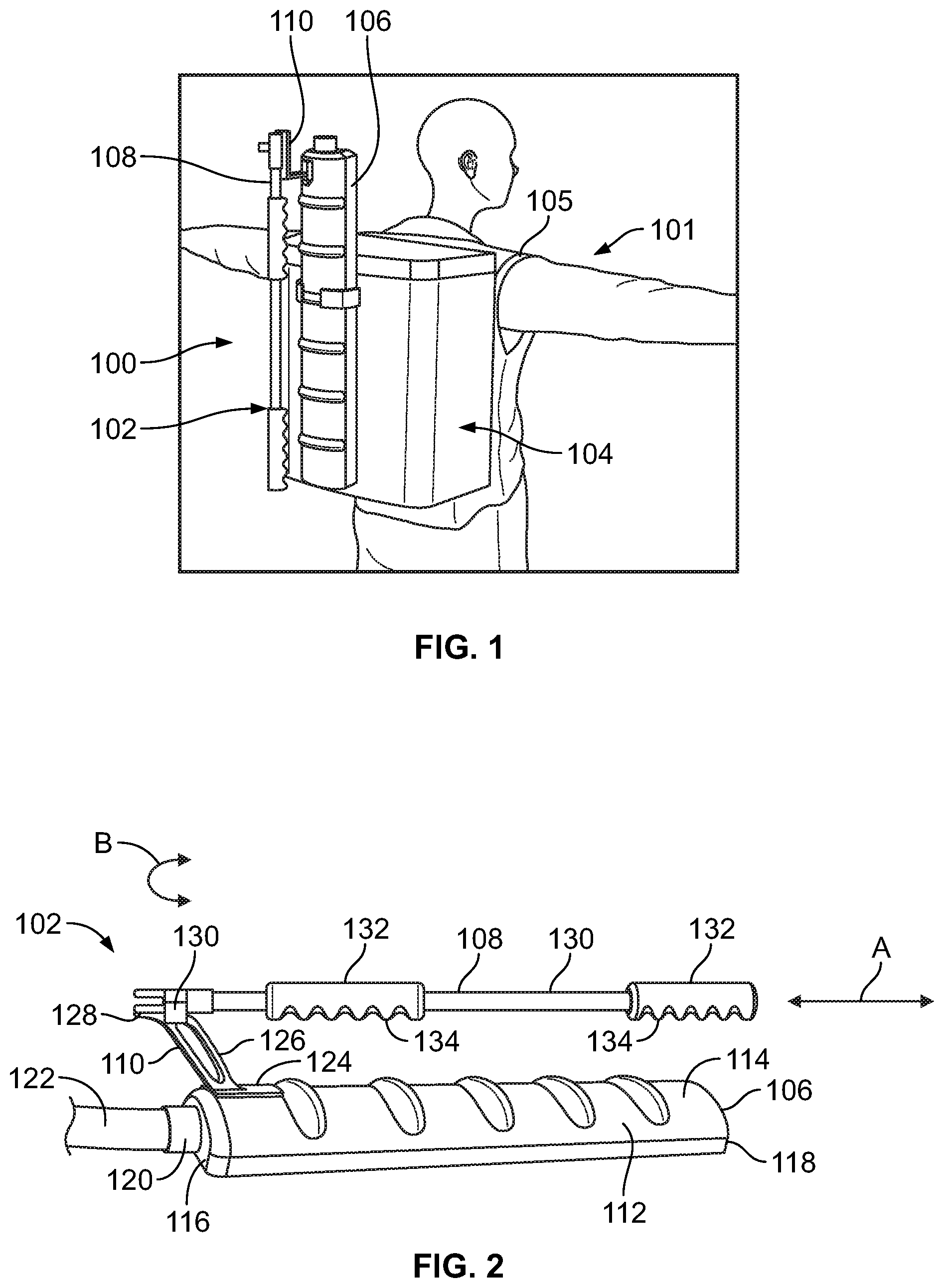 Patent US11793896 Figure 1 – Portable sanitizing systems and methods