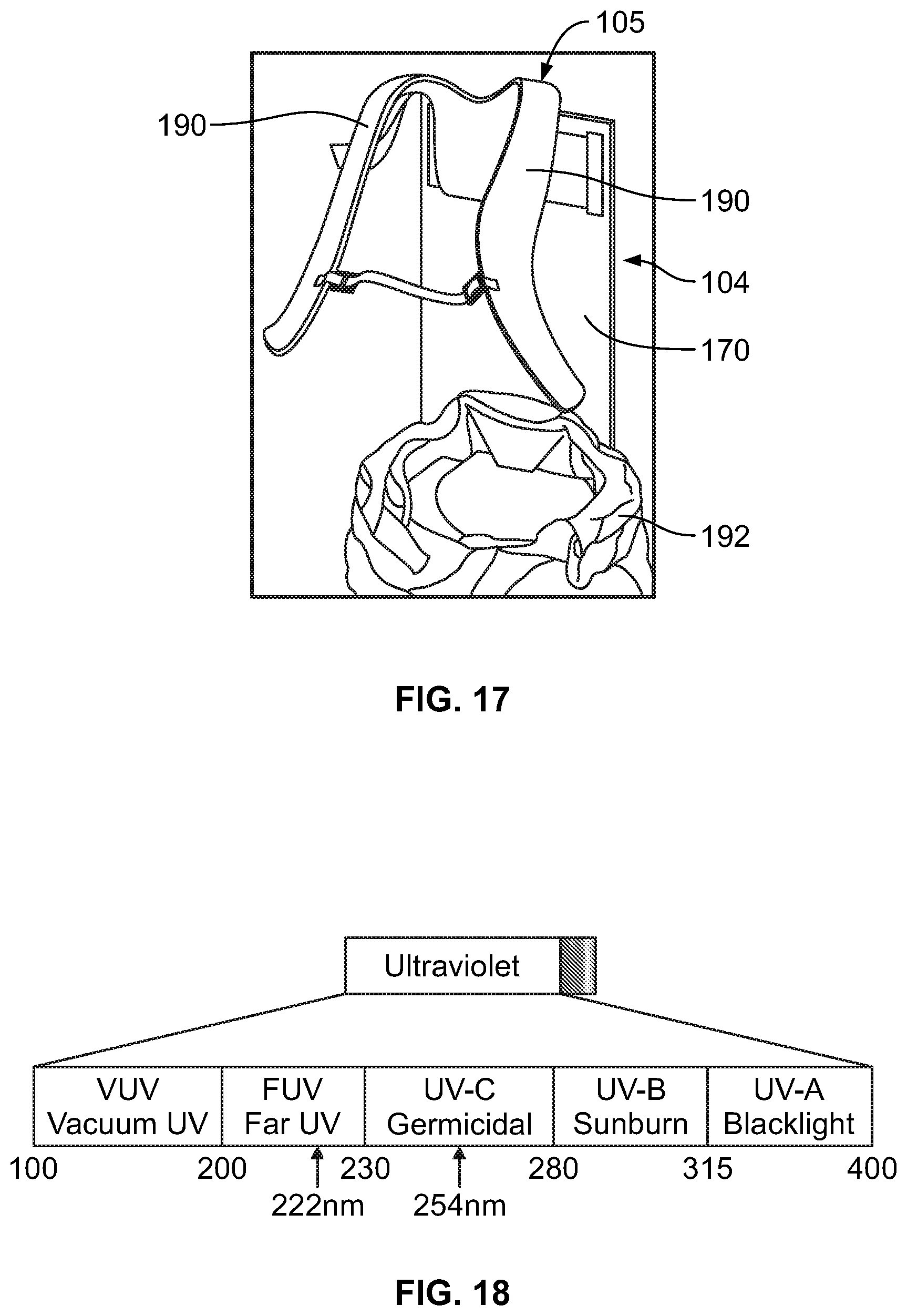Patent US11793896 Figure 8 – Portable sanitizing systems and methods