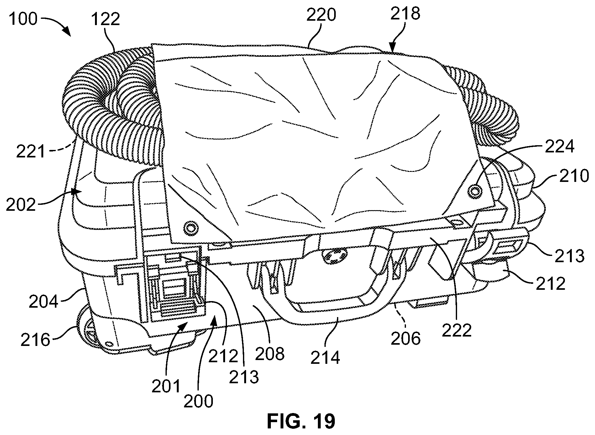 Patent US11793896 Figure 9 – Portable sanitizing systems and methods