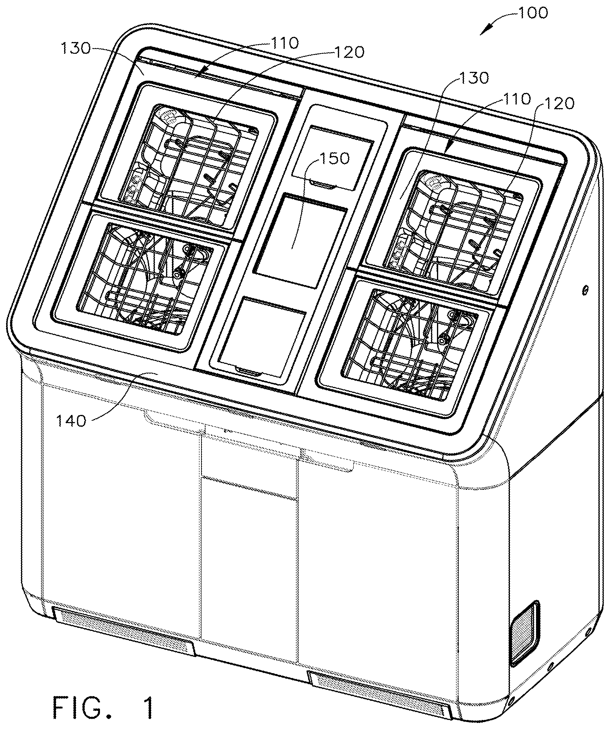 Patent US11793899 — Instrument reprocessor and instrument reprocessing methods — Figure 1