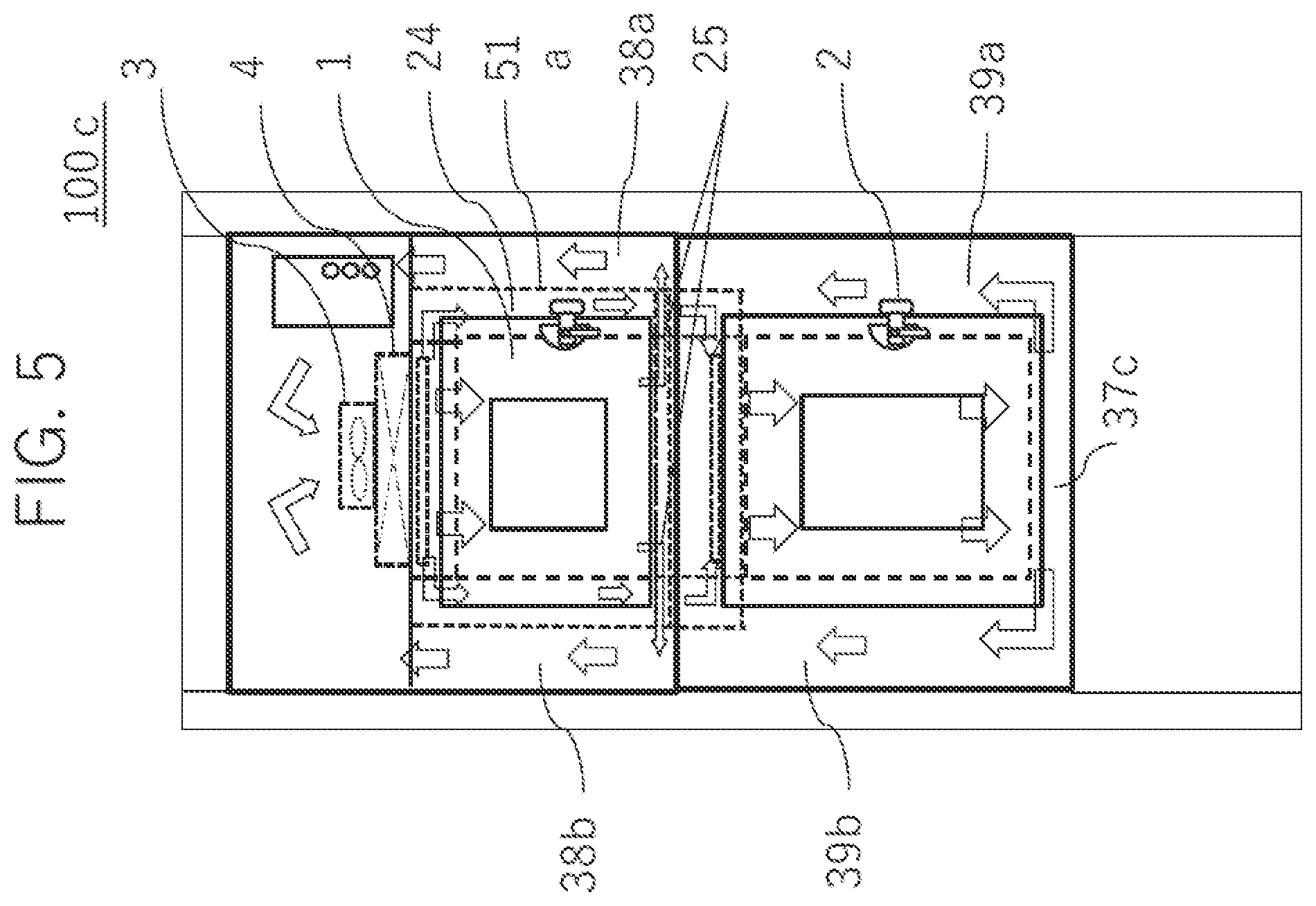 Patent US11793901 Figure 6 – Pass box