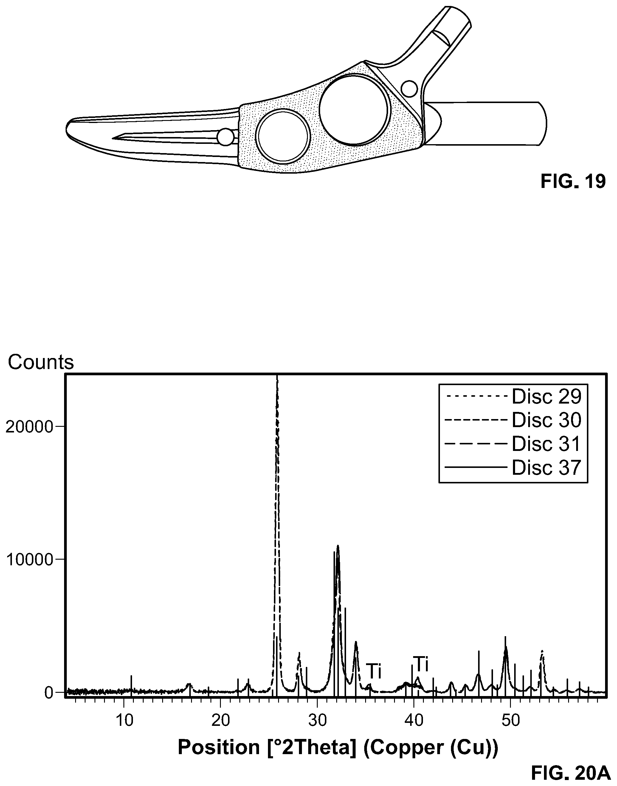 Patent US11793910 Figure 10 – Orthopedic implant having a crystalline calcium phosphate coating and methods for making the same