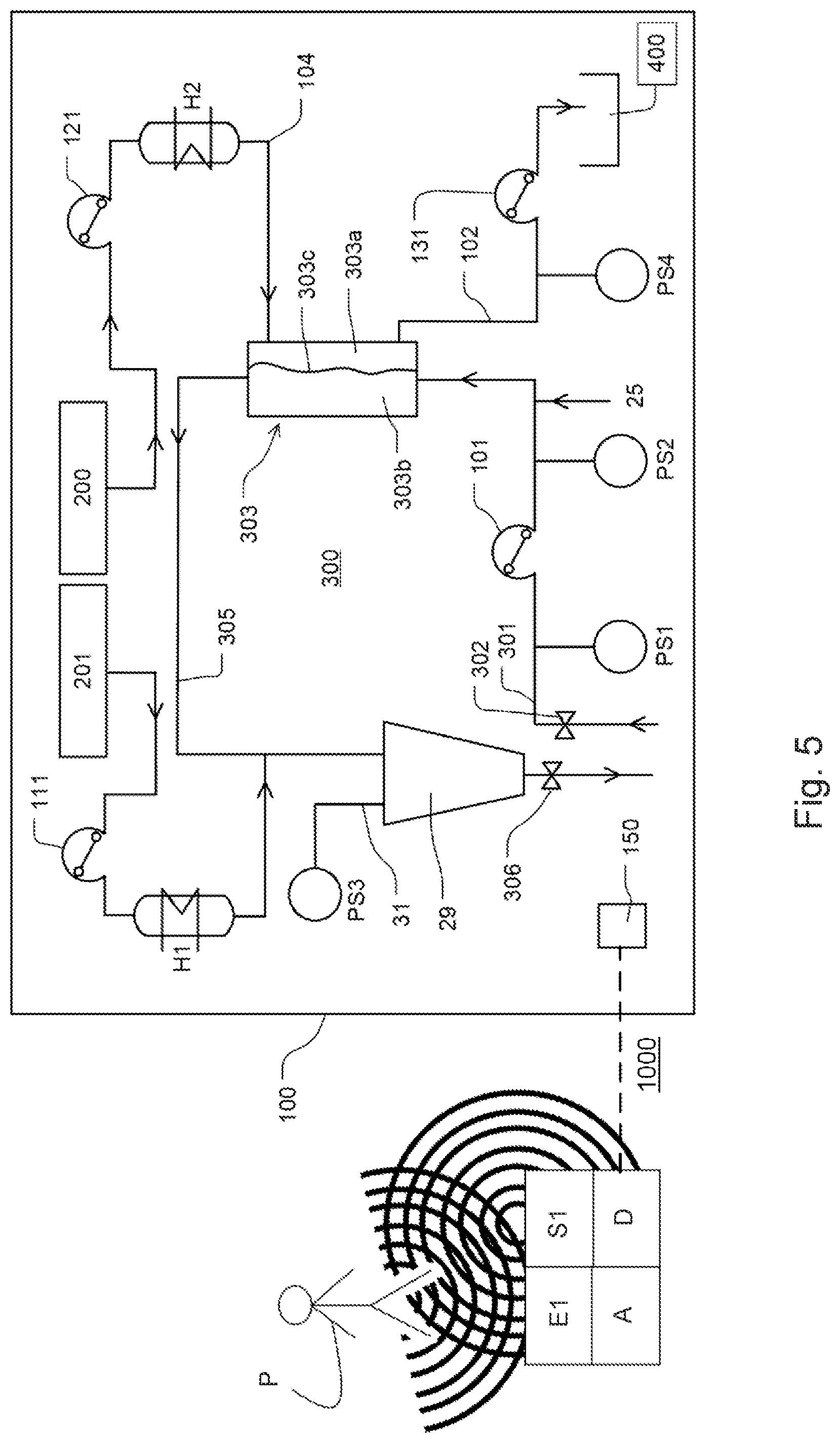 Patent US11793914 Figure 4 – Medical system for monitoring using radar waves