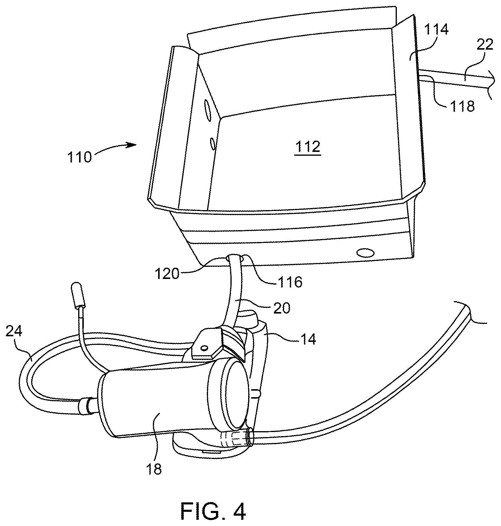 Patent US11793918 Figure 4 – Priming tray for priming a fluid system