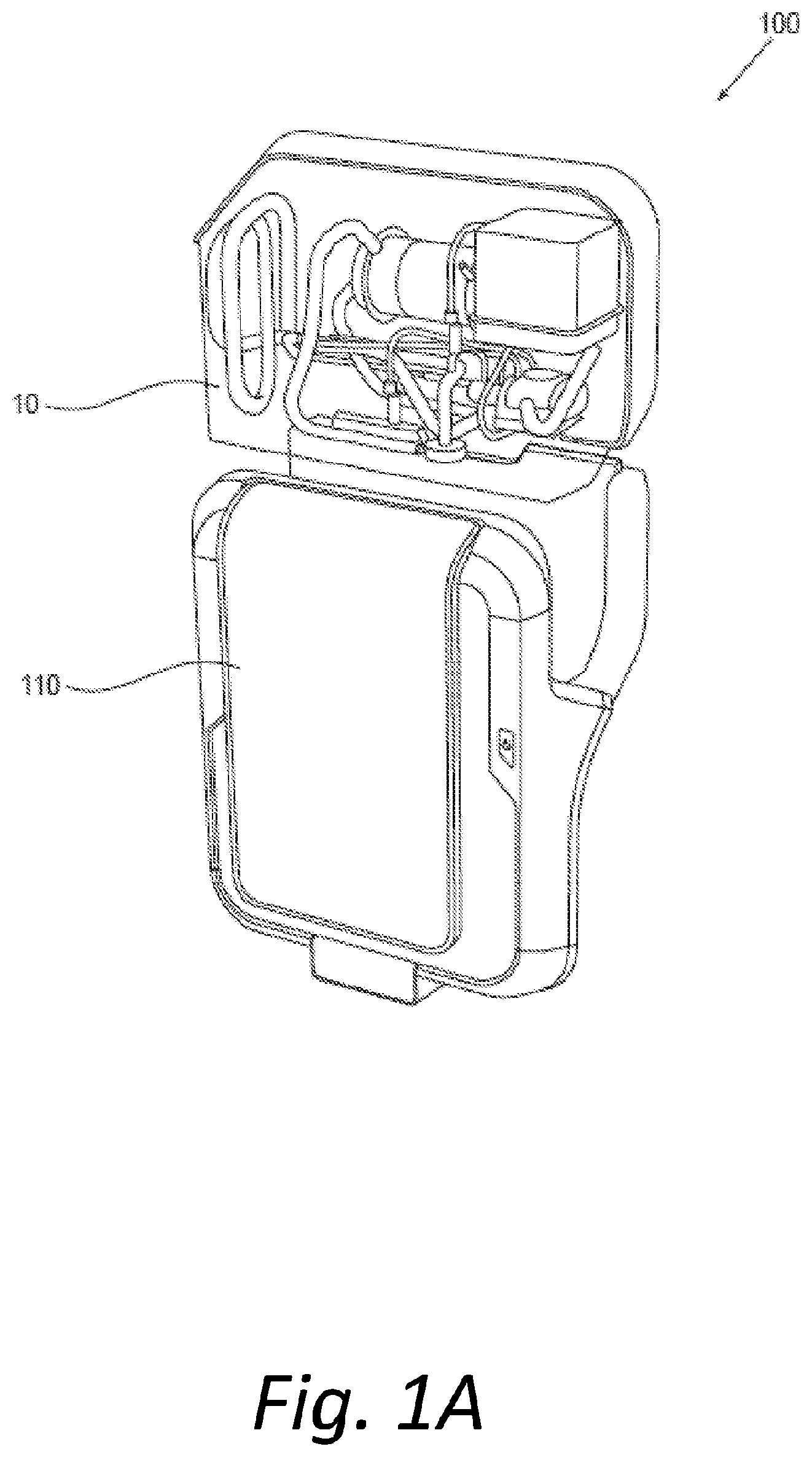 Patent US11793919 Figure 1 – Extracorporeal oxygenation system for low flow rates and methods of use