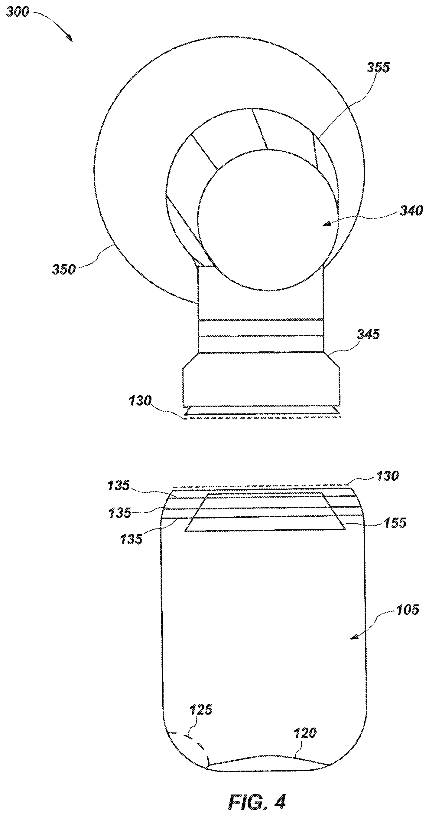 Patent US11793920 Figure 4 – Liquid receptacle for a pumping apparatus