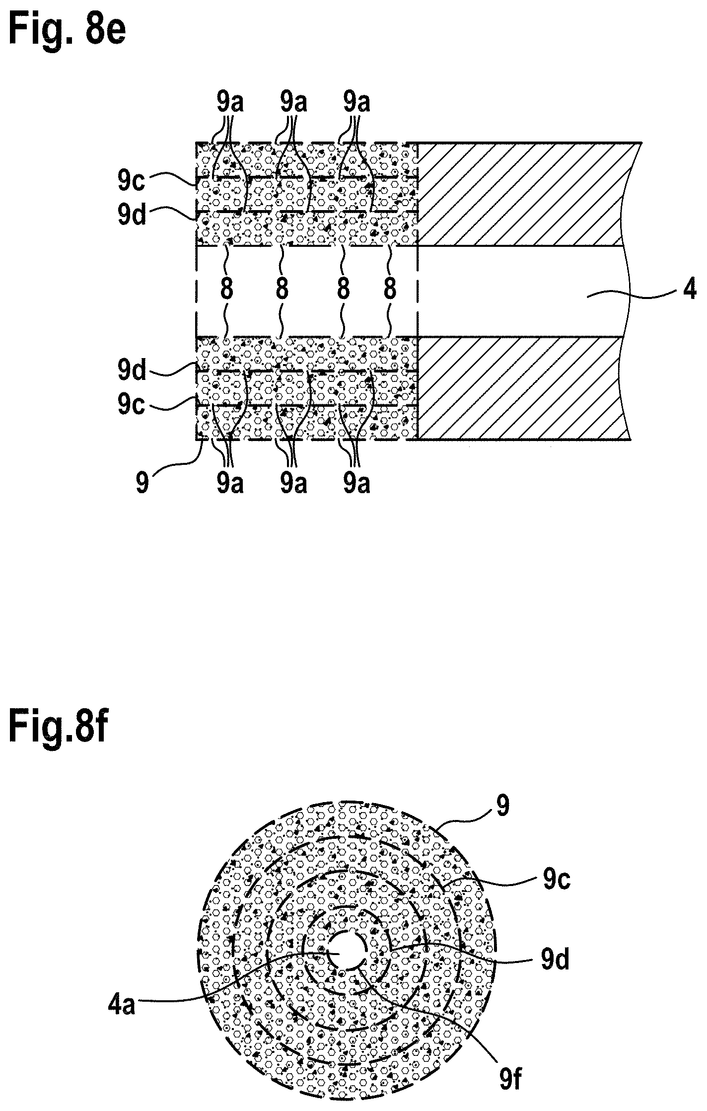 Patent US11793922 Figure 8 – Vacuum treatment array and film for producing a vacuum treatment array