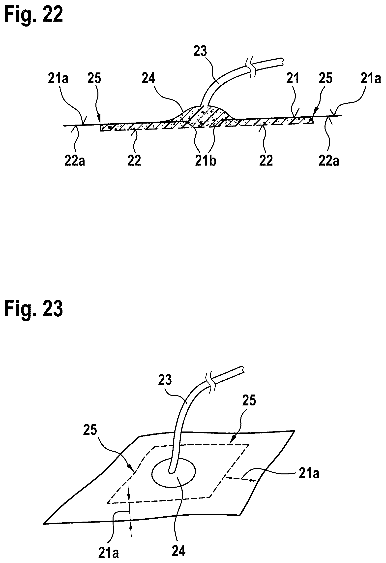 Patent US11793922 Figure 15 – Vacuum treatment array and film for producing a vacuum treatment array