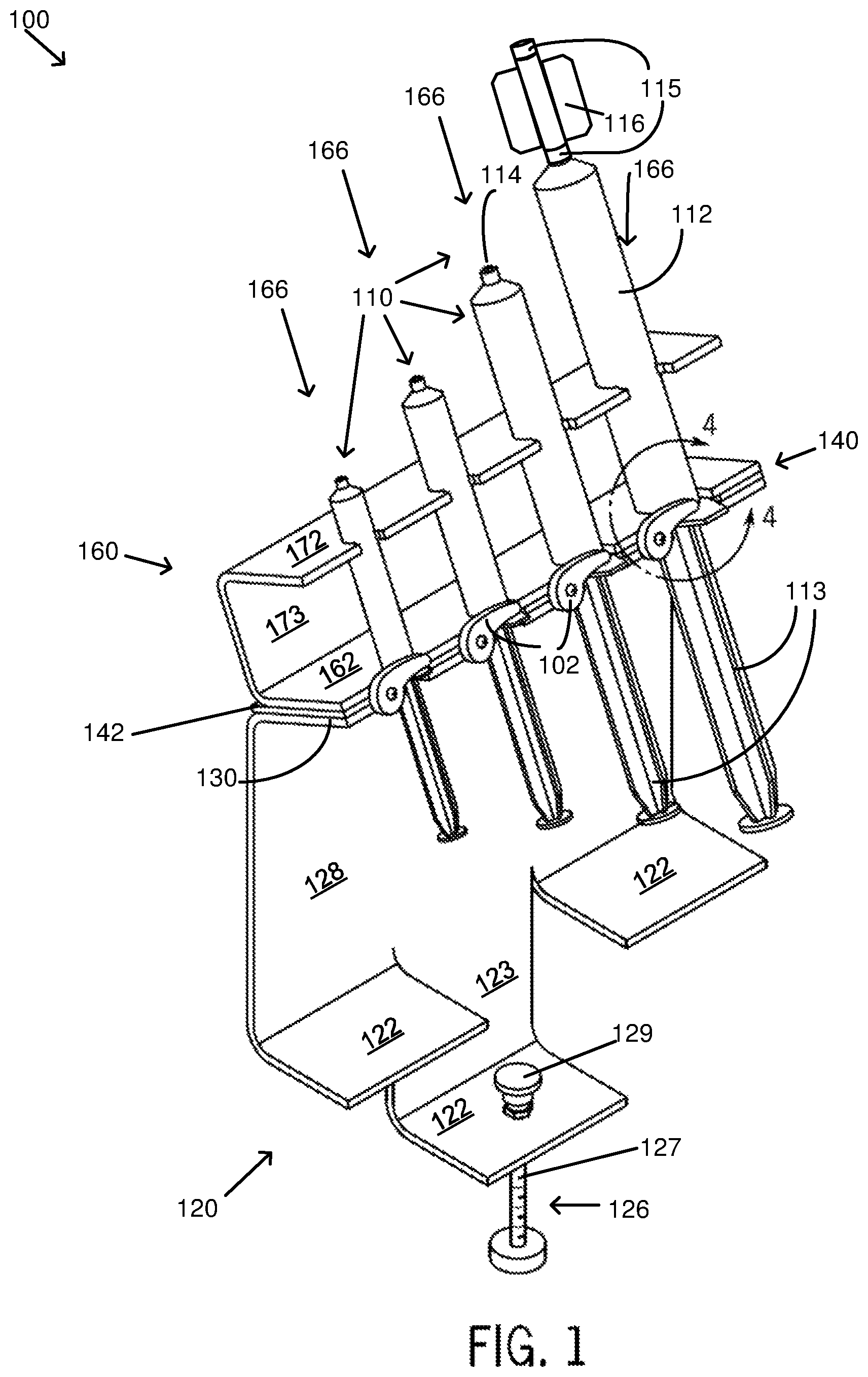Patent US11793927 — Sterile transfer of fluid — Figure 1
