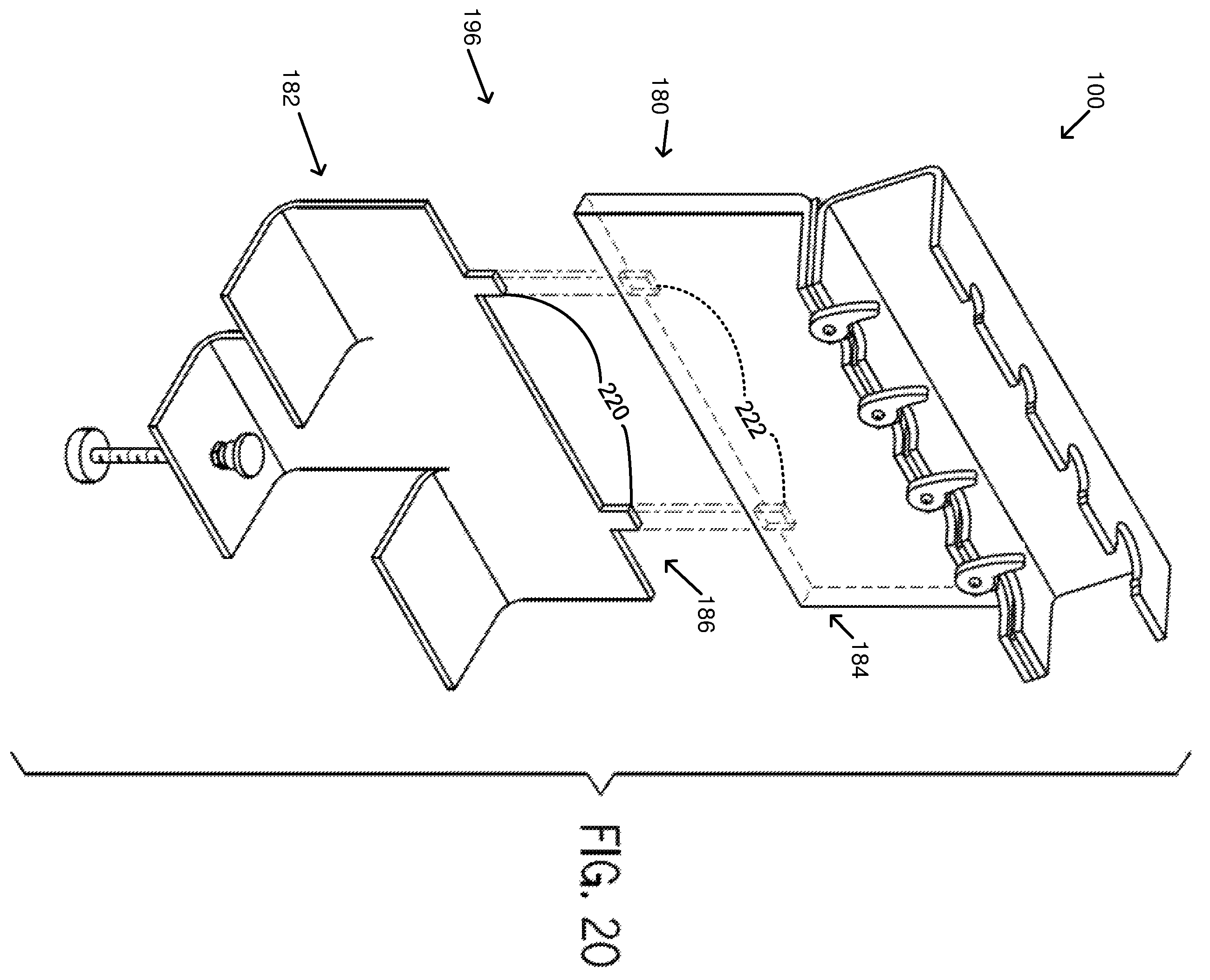 Patent US11793927 Figure 13 – Sterile transfer of fluid