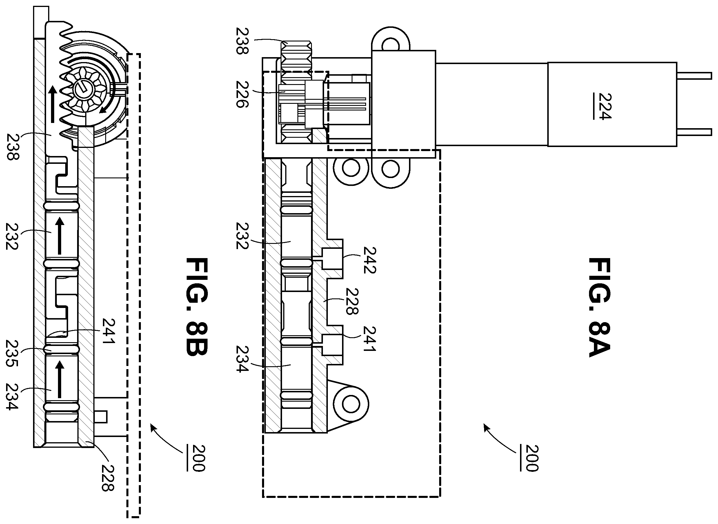 Patent US11793929 Figure 7 – Split piston metering pump