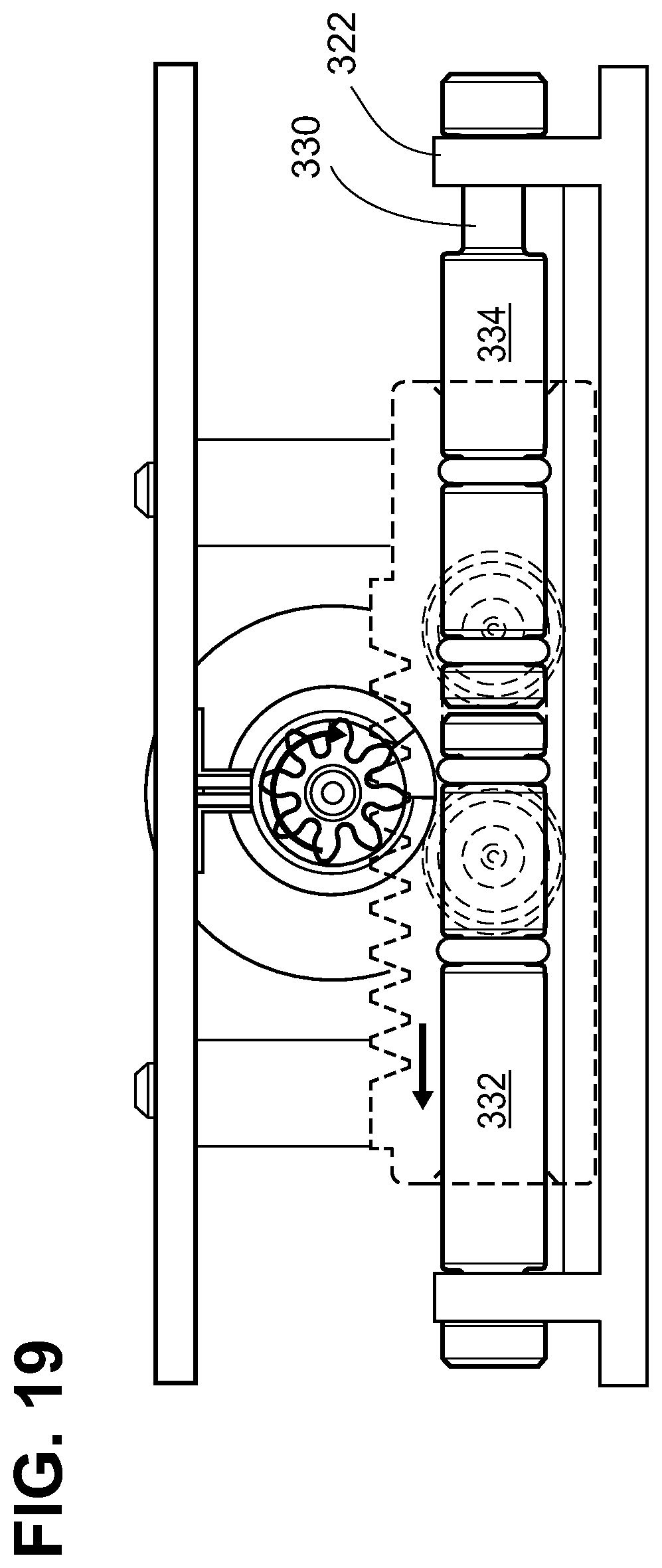 Patent US11793929 Figure 19 – Split piston metering pump