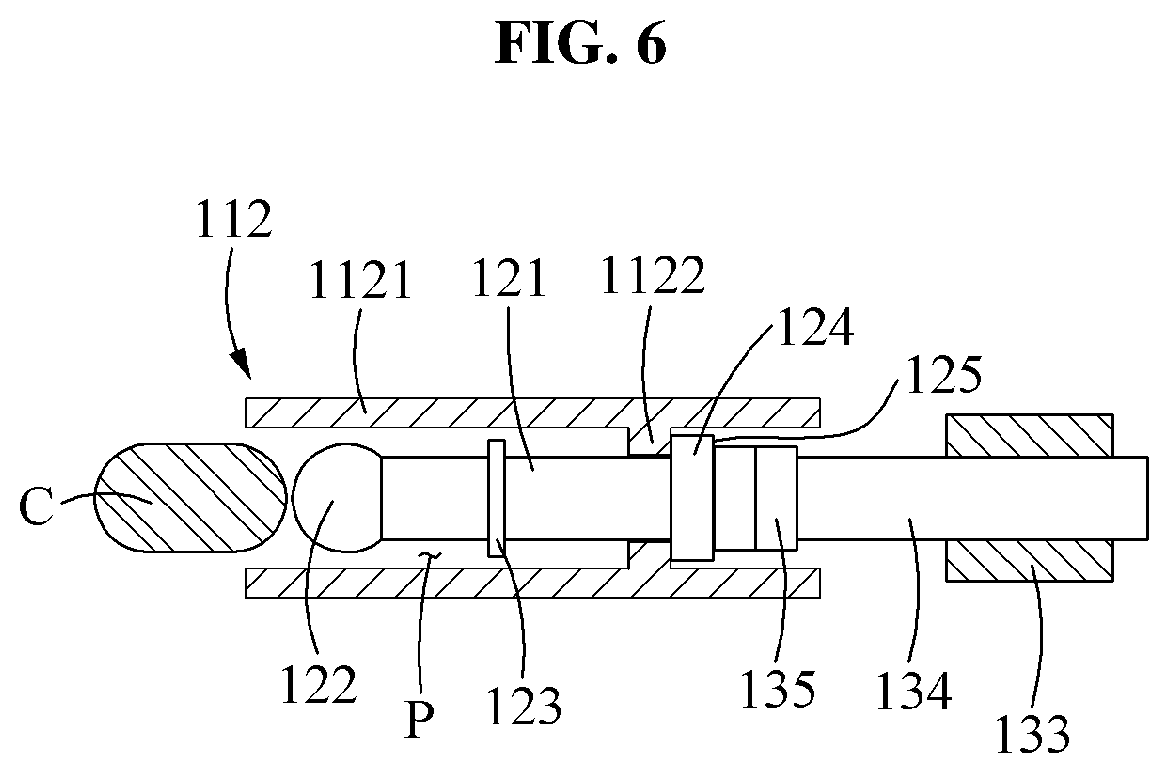 Patent US11793931 Figure 6 – Device for conveying biological material