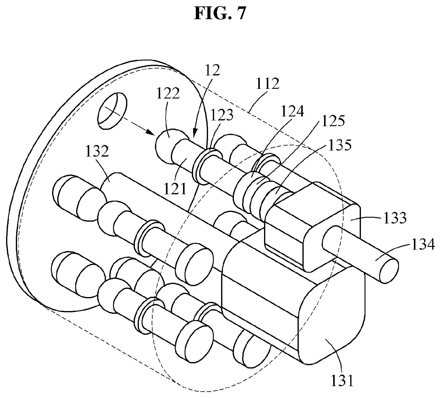 Patent US11793931 Figure 7 – Device for conveying biological material
