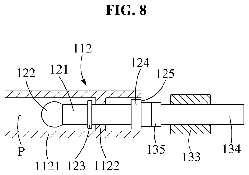 Patent US11793931 Figure 8 – Device for conveying biological material