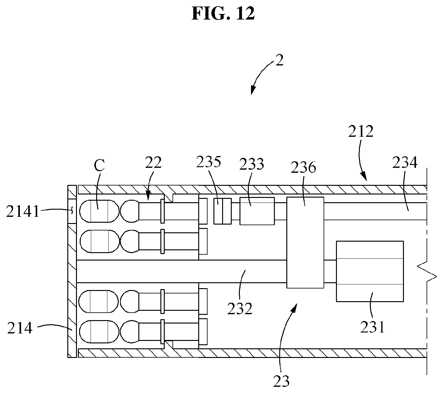 Patent US11793931 Figure 12 – Device for conveying biological material