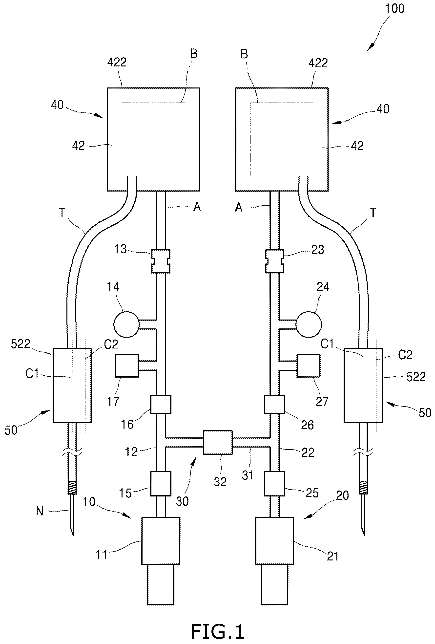 Patent US11793932 — Medicine injection device — Figure 1