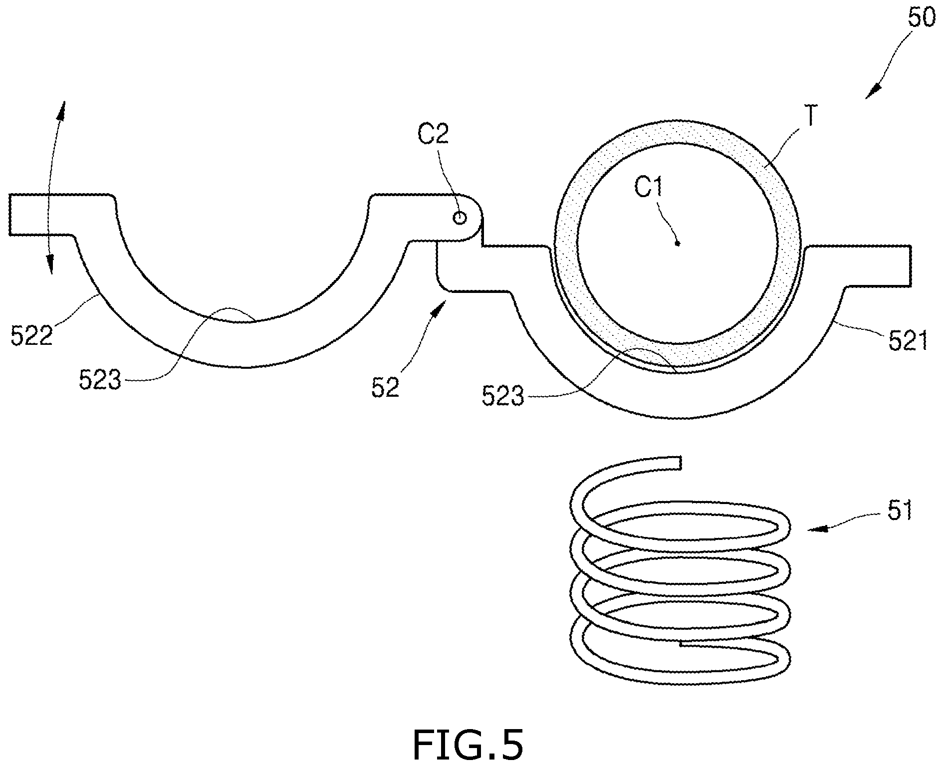 Patent US11793932 Figure 5 – Medicine injection device