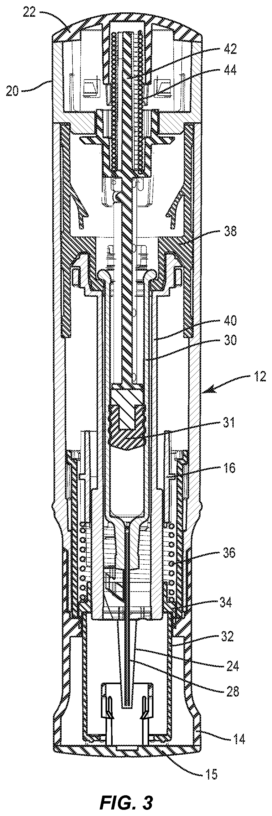 Patent US11793938 Figure 3 – Devices for injecting medicaments and methods of use