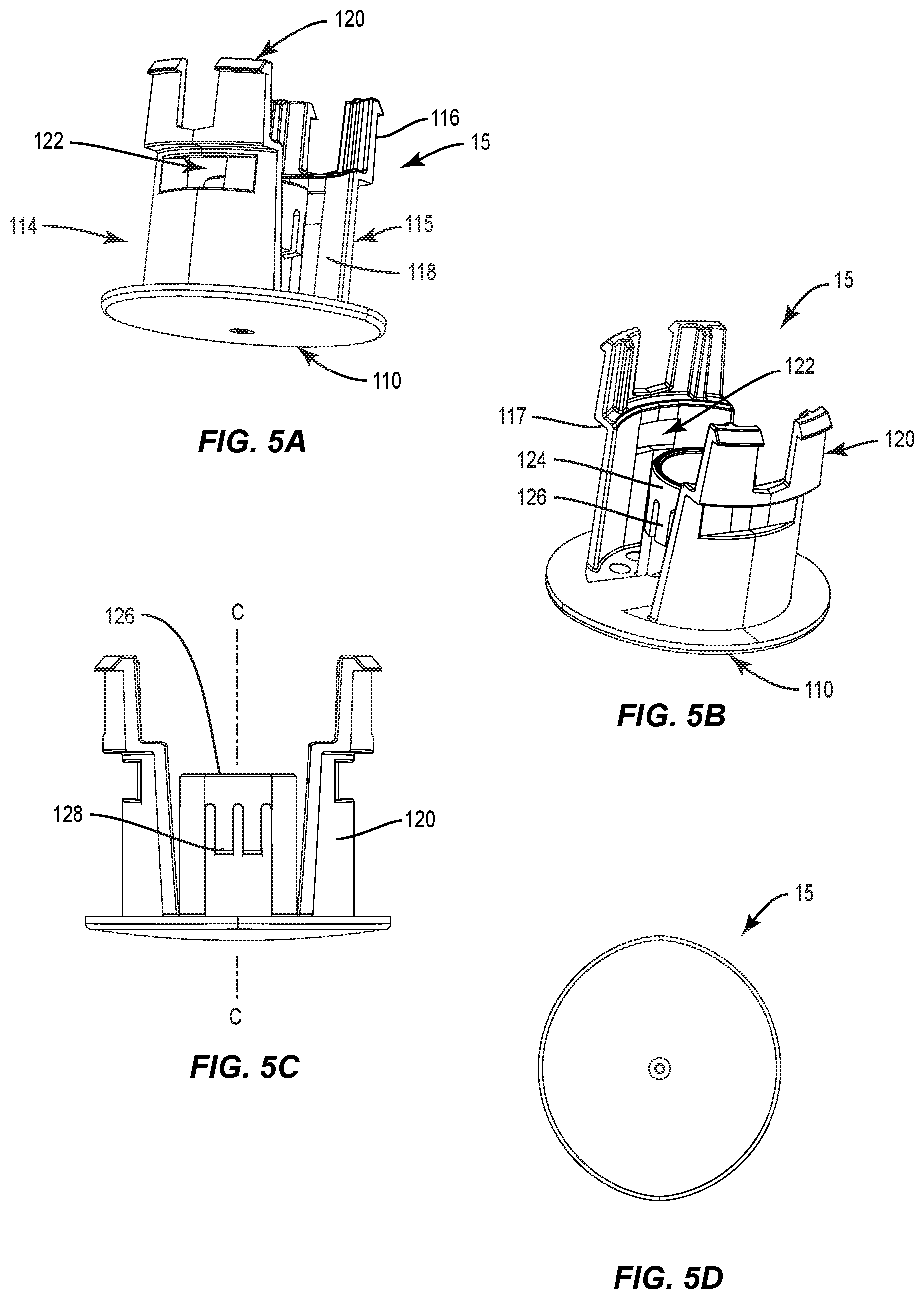 Patent US11793938 Figure 5 – Devices for injecting medicaments and methods of use
