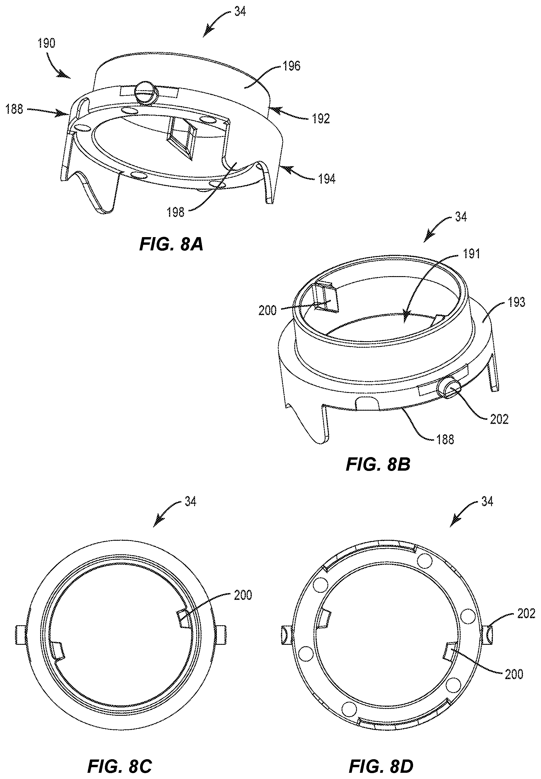 Patent US11793938 Figure 8 – Devices for injecting medicaments and methods of use