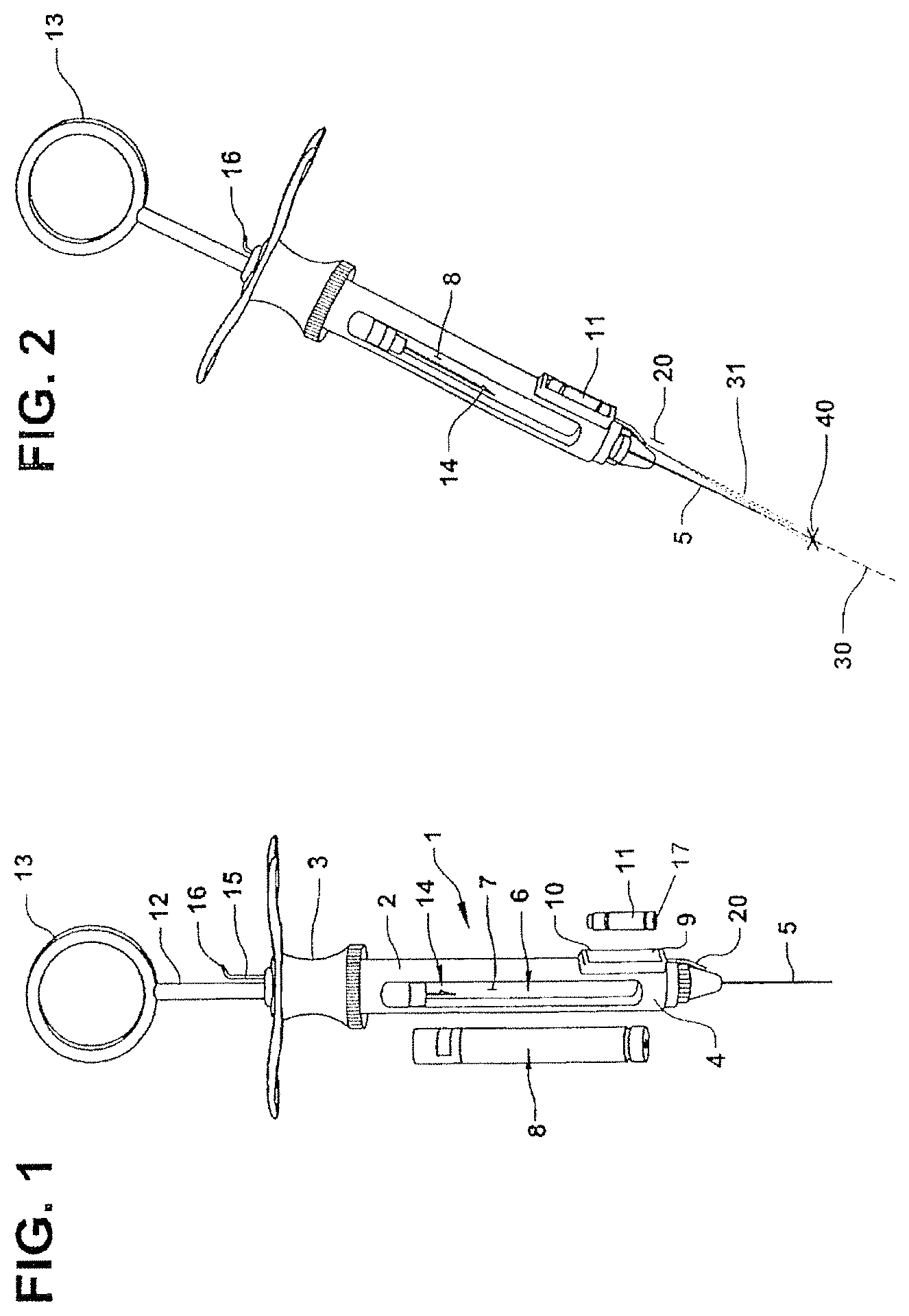 Patent US11793944 Figure 1 – Method and apparatus for applying an anesthetic and bactericide