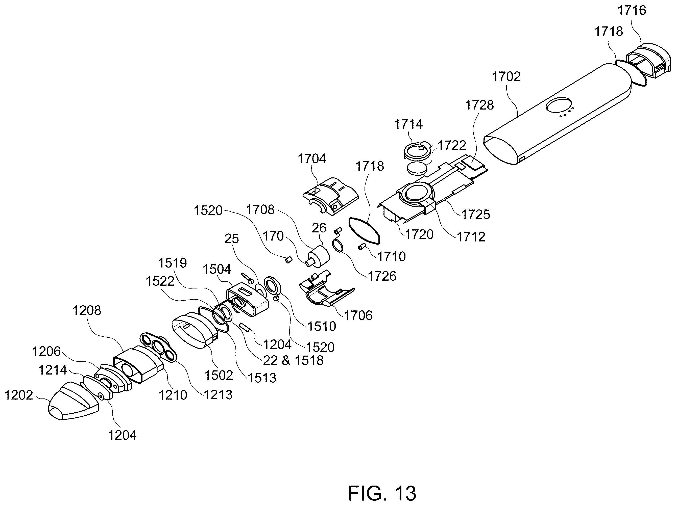 Patent US11793945 Figure 12 – Droplet delivery device with push ejection