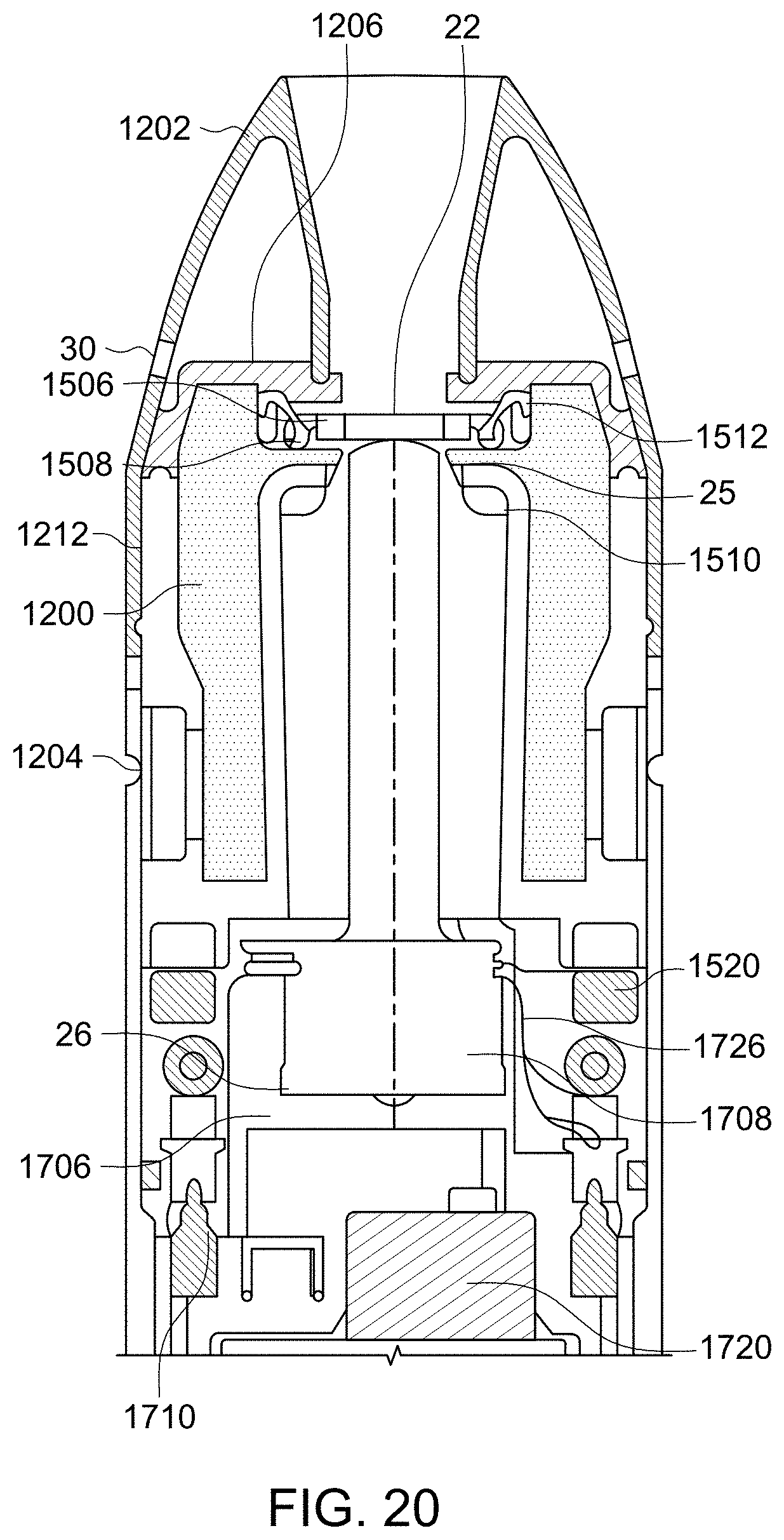 Patent US11793945 Figure 16 – Droplet delivery device with push ejection